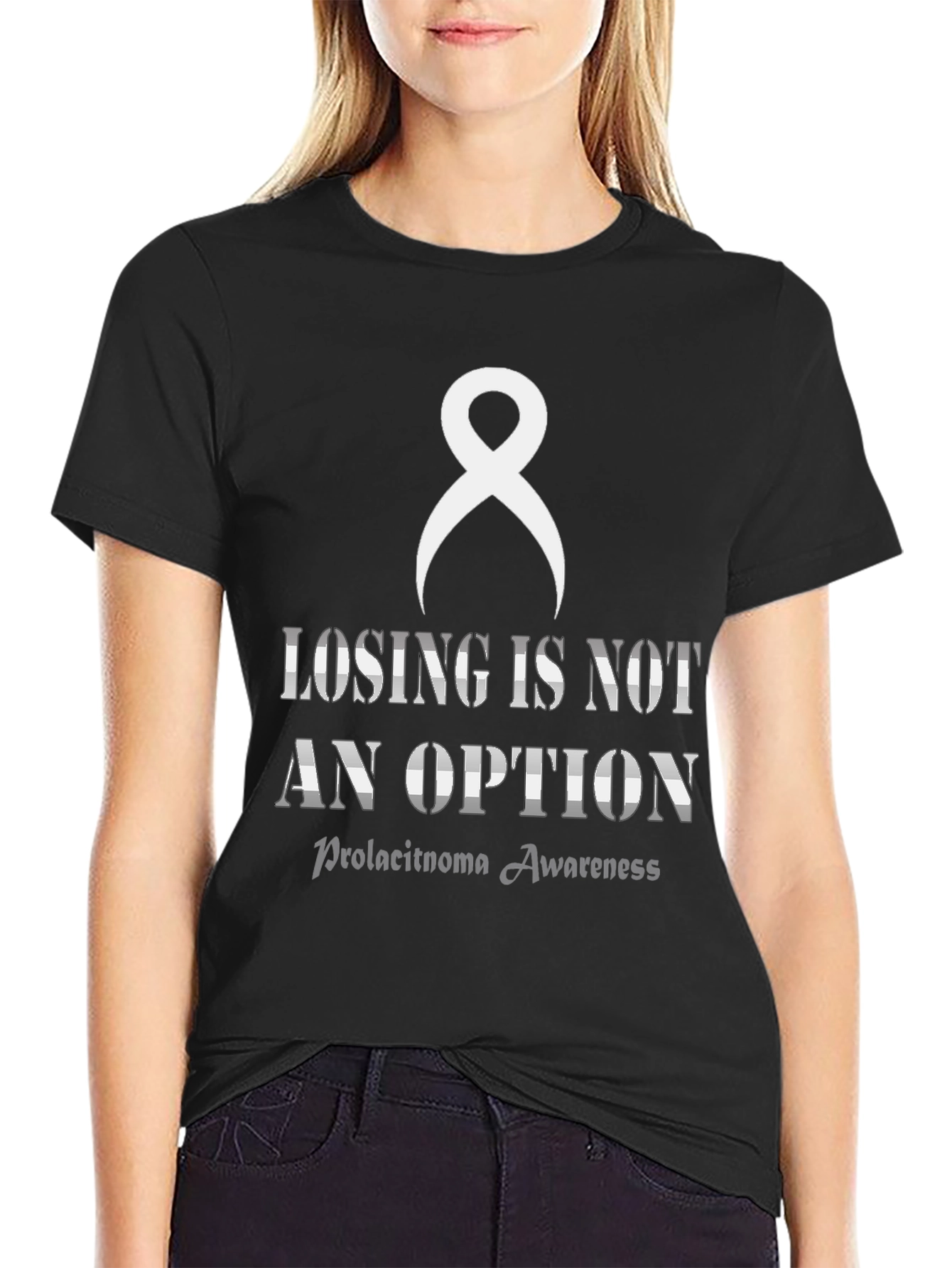Losing is Not an Option Prolactinoma Awareness T-Shirt