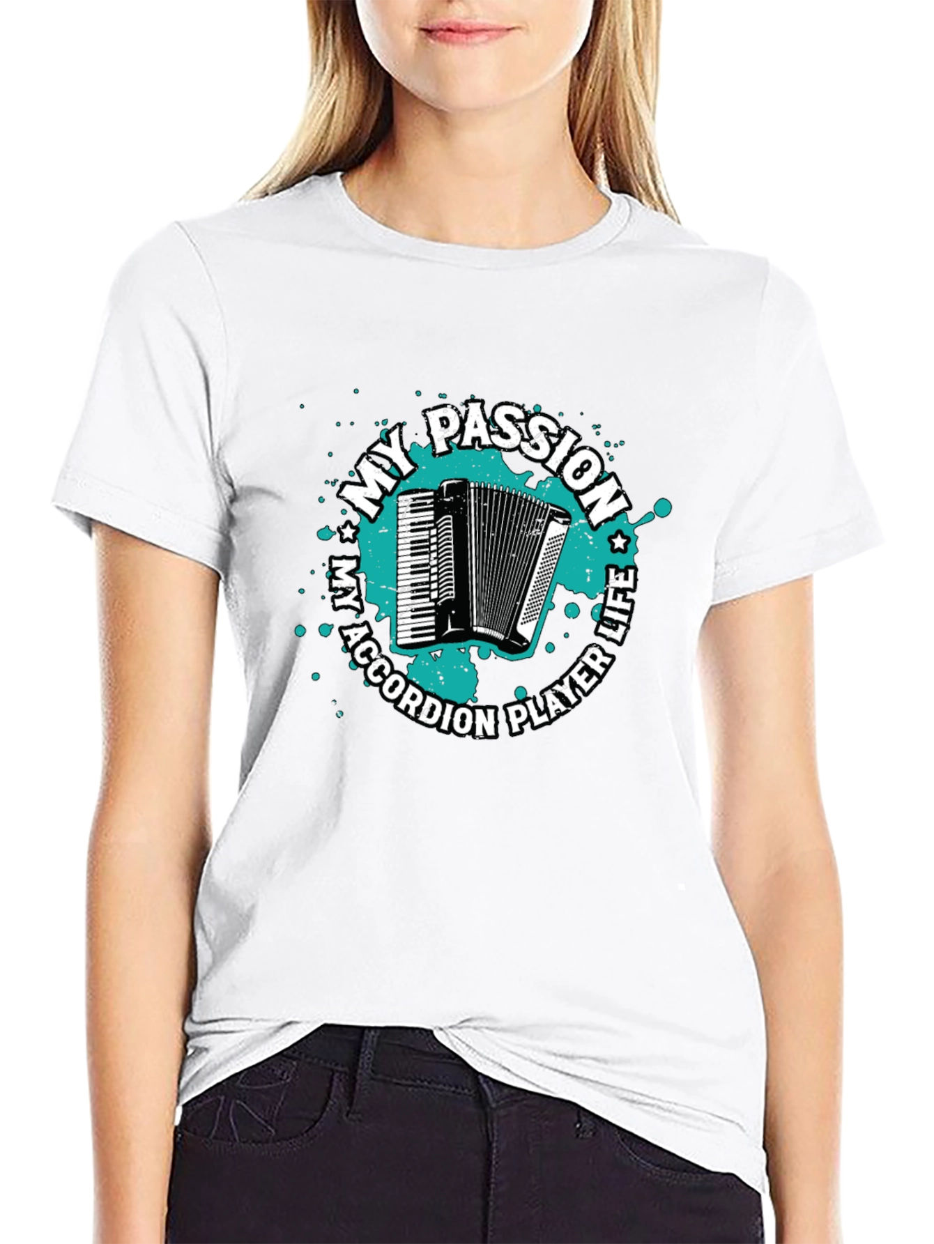 Accordion Player Passion T-Shirt