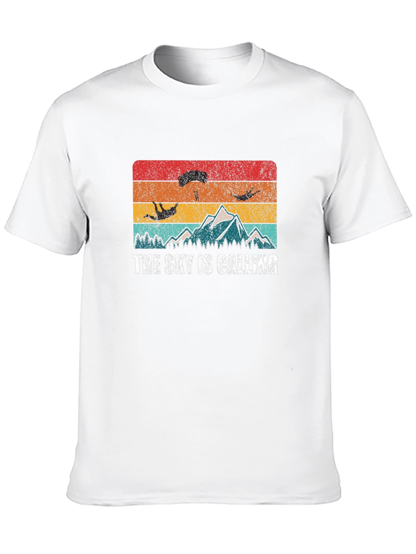 The Sky Is Calling T-Shirt - Adventure Awaits!