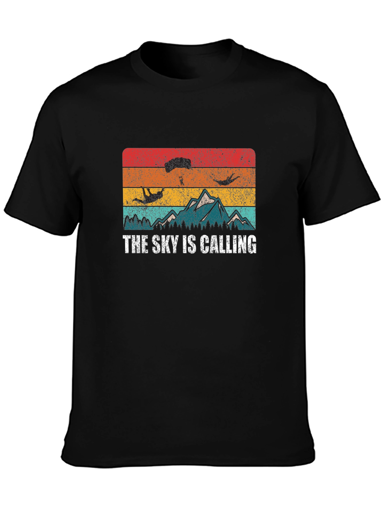 The Sky Is Calling T-Shirt - Adventure Awaits!