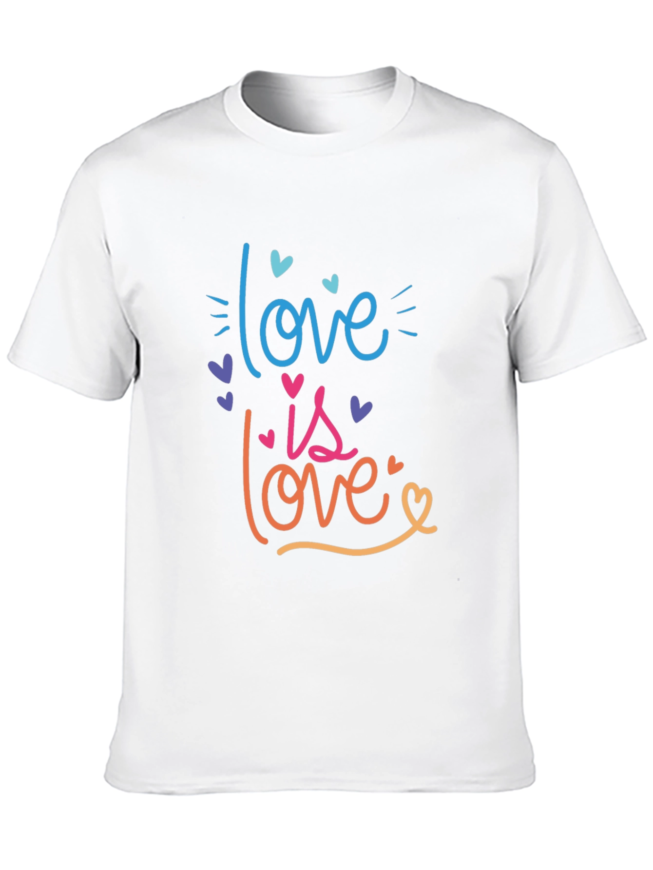 Love is Love T-Shirt Pride Rainbow Graphic Tee