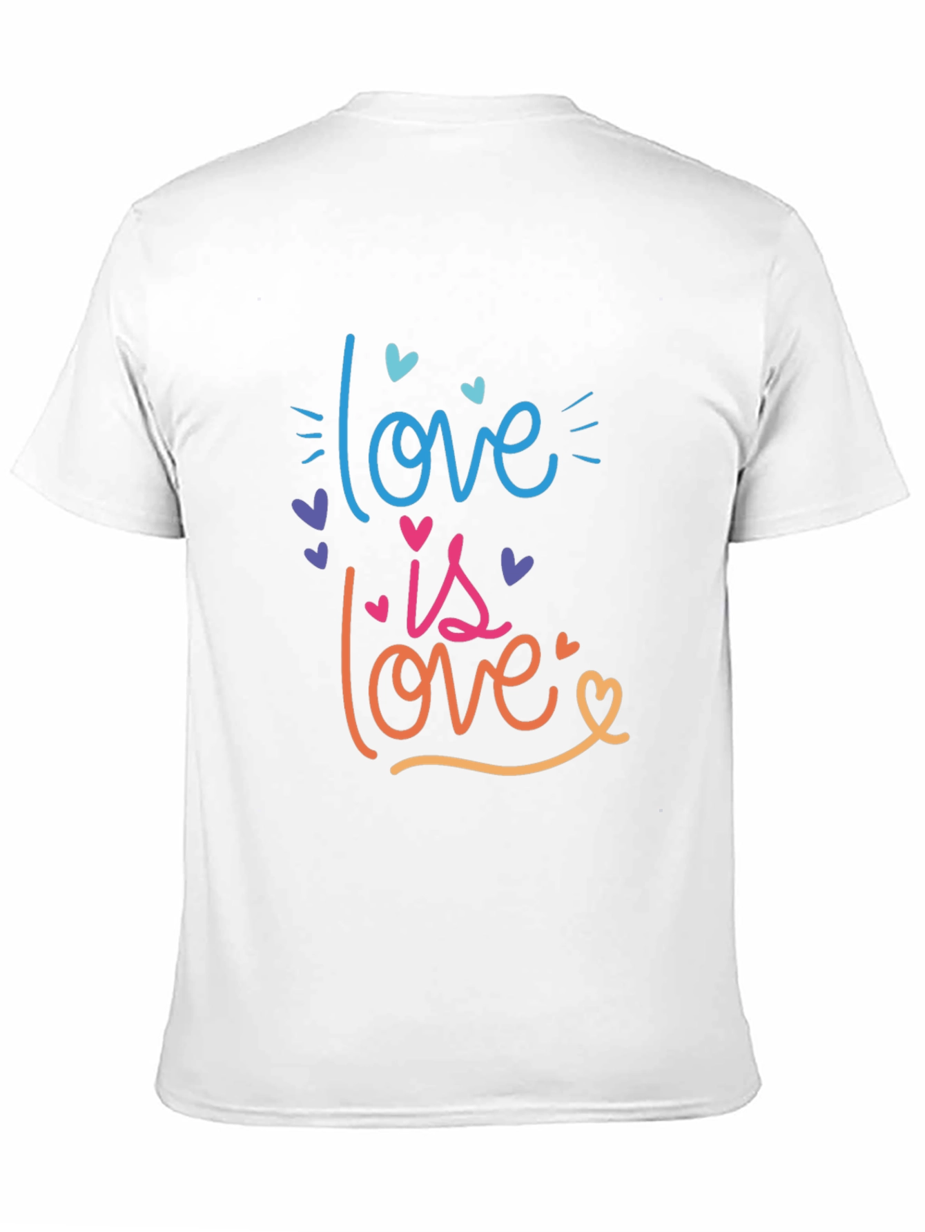 Love is Love T-Shirt Pride Rainbow Graphic Tee
