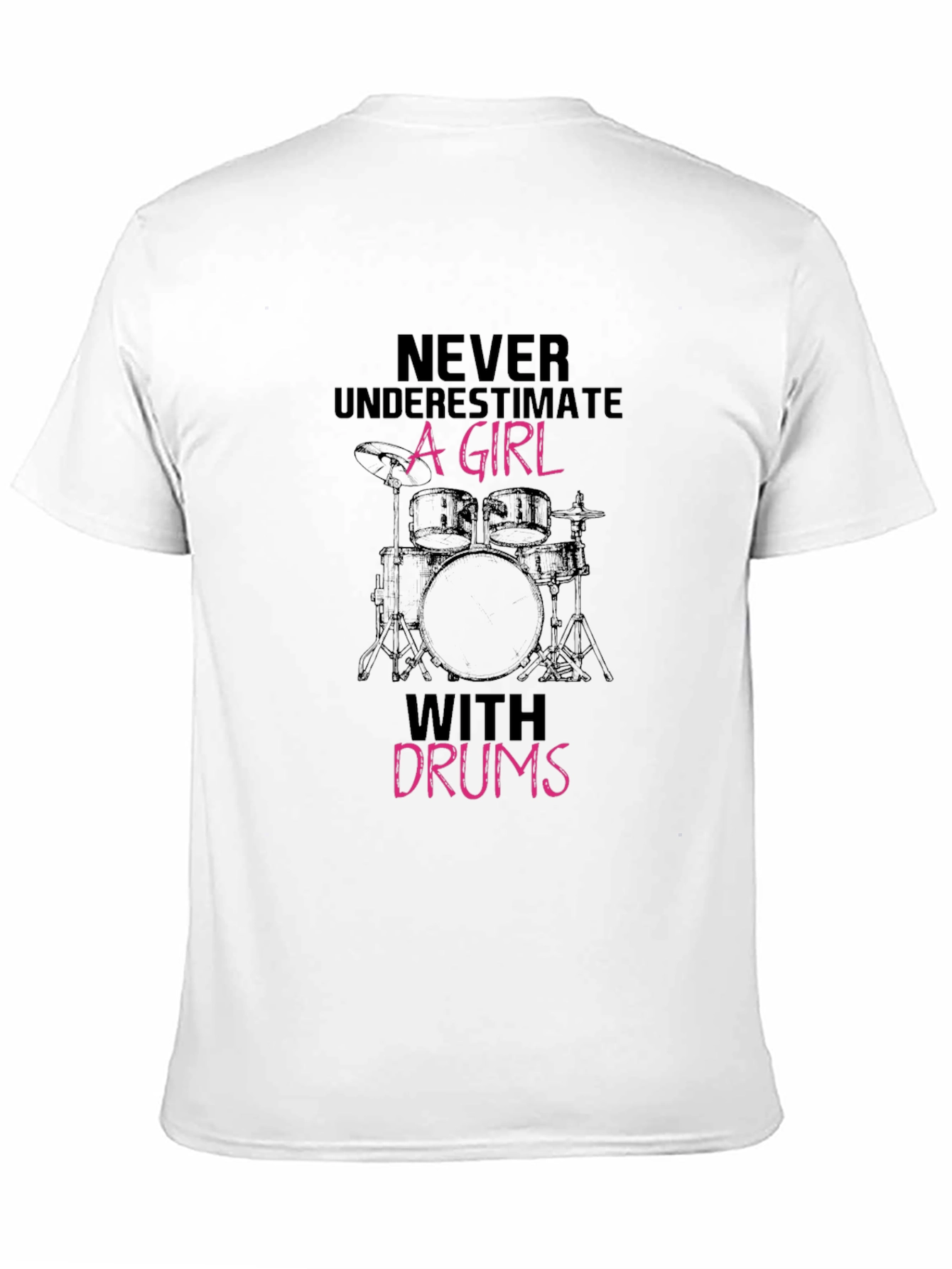Girl with Drums Graphic Tee