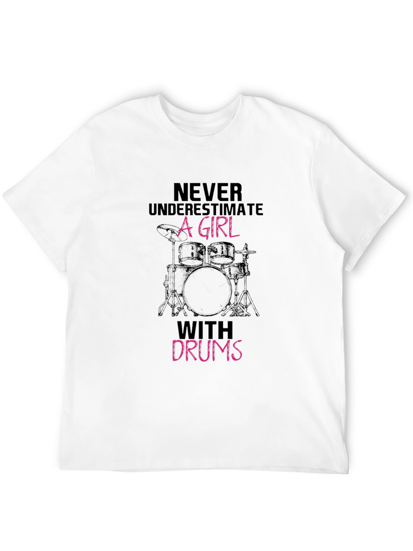 Girl with Drums Graphic Tee