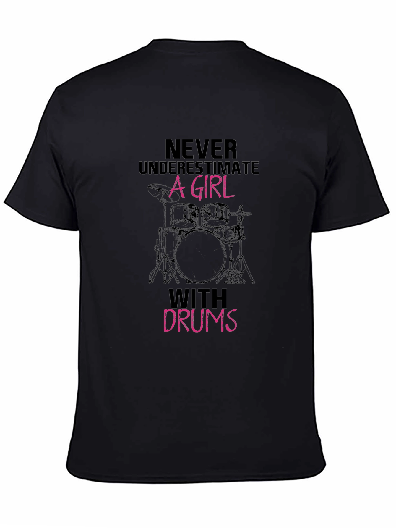 Girl with Drums Graphic Tee