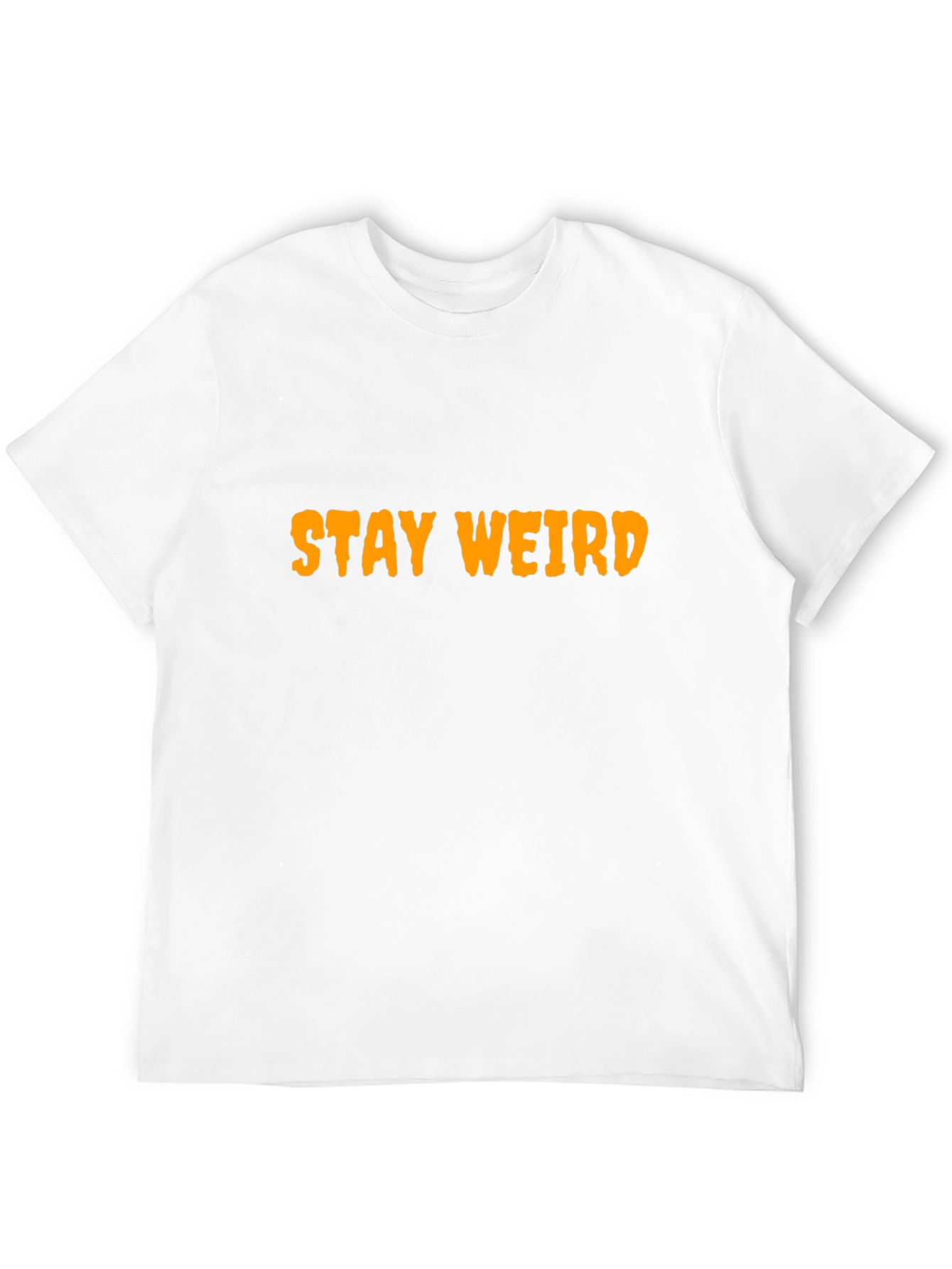 Stay Weird Black Graphic Tee