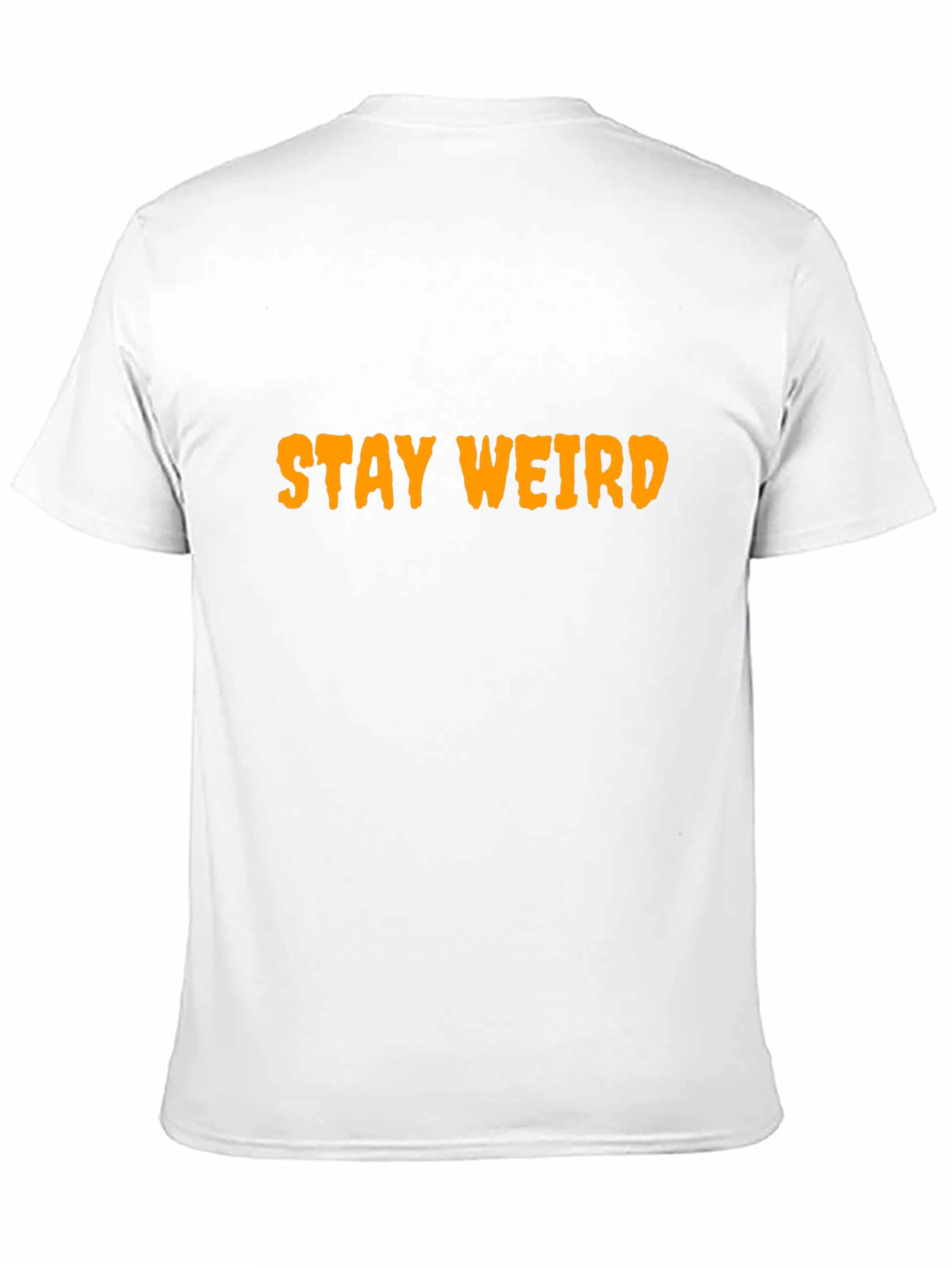 Stay Weird Black Graphic Tee