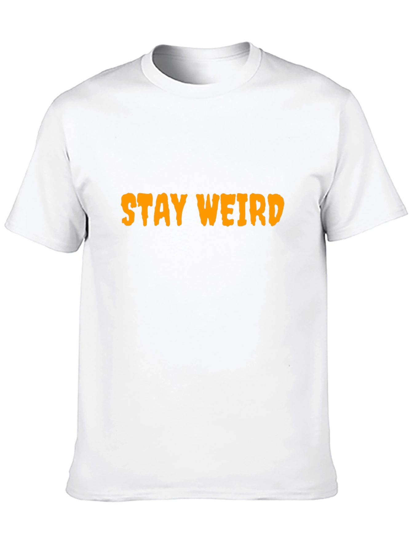 Stay Weird Black Graphic Tee