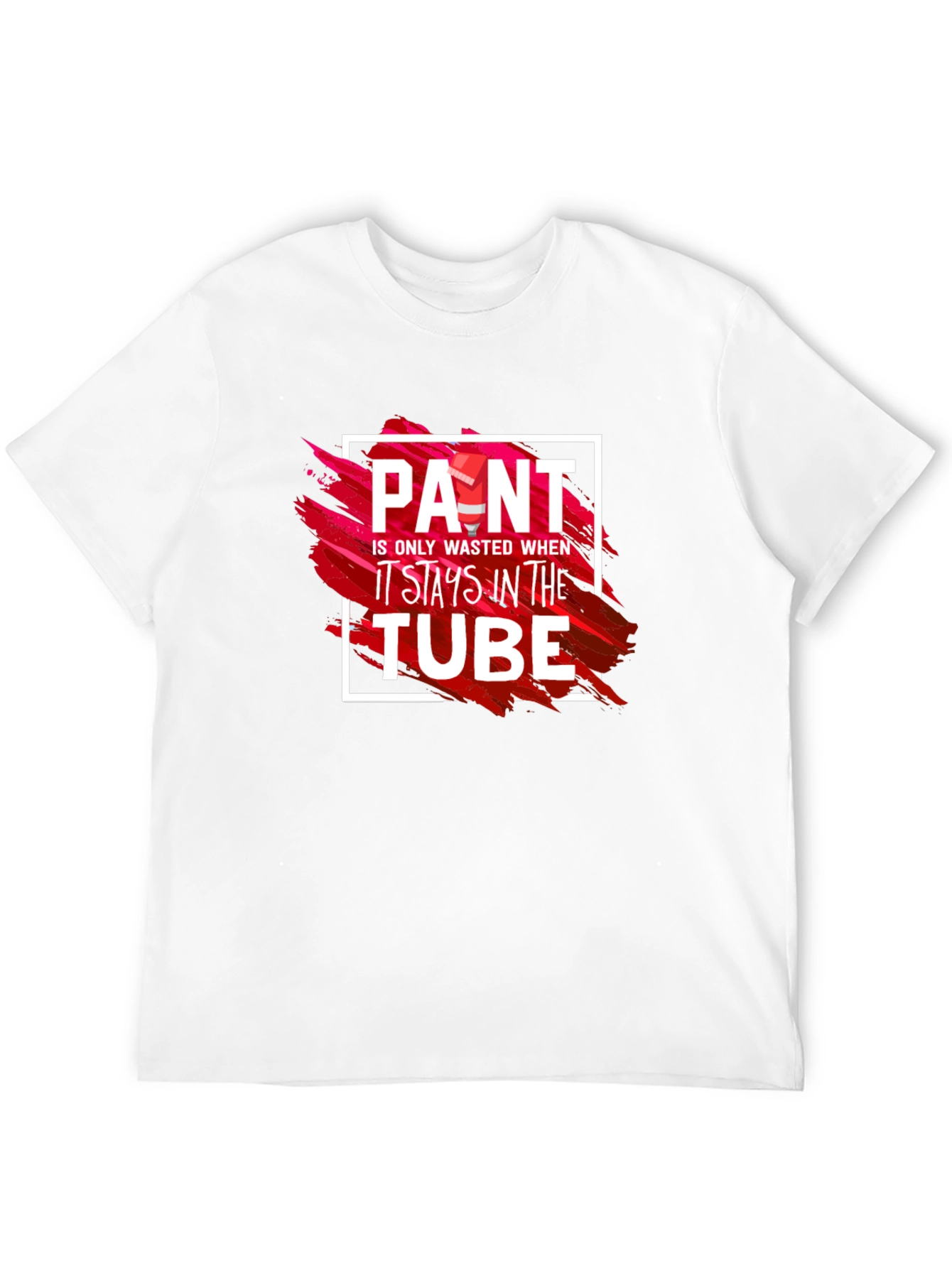 Paint Wasted in Tube Graphic Tee