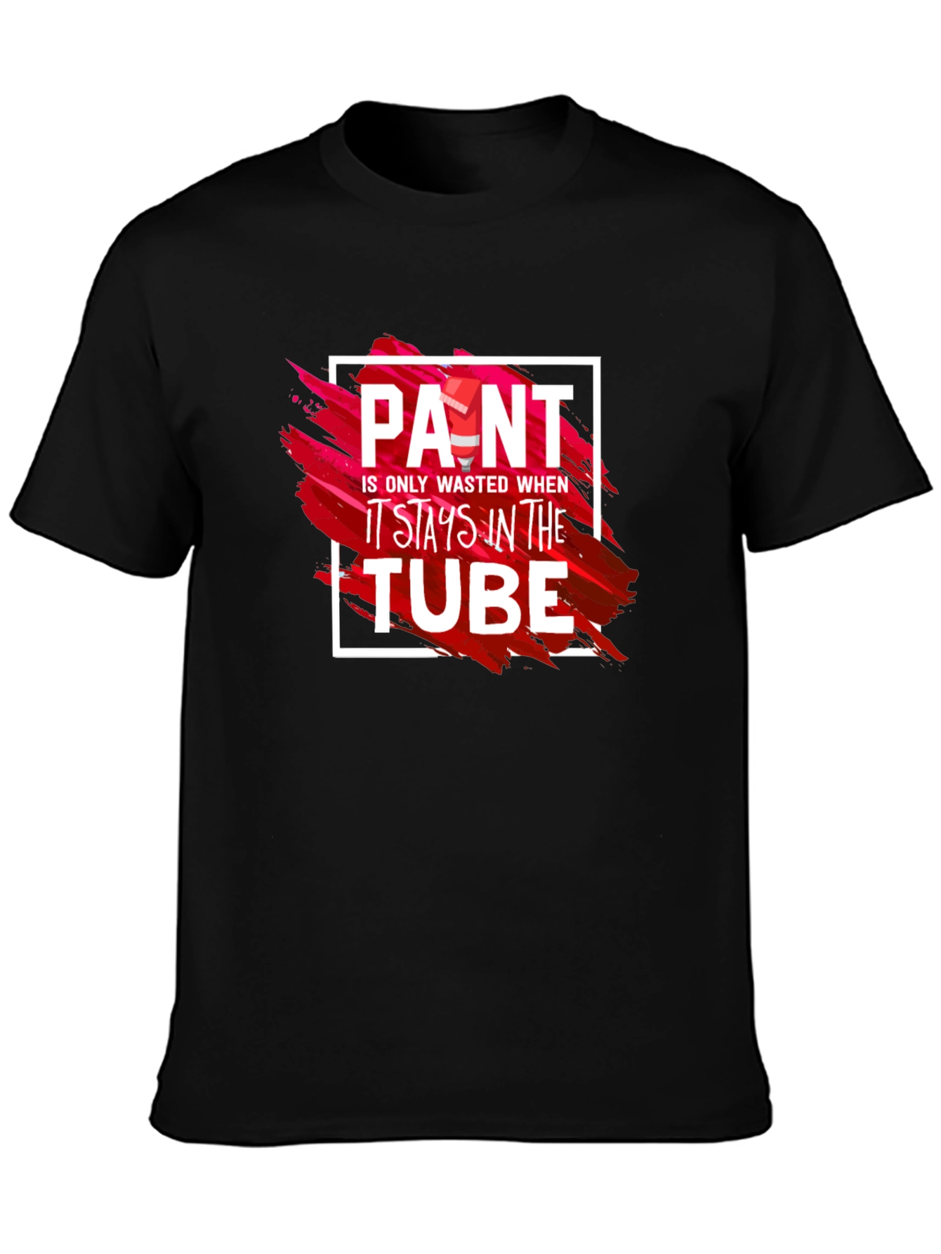 Paint Wasted in Tube Graphic Tee