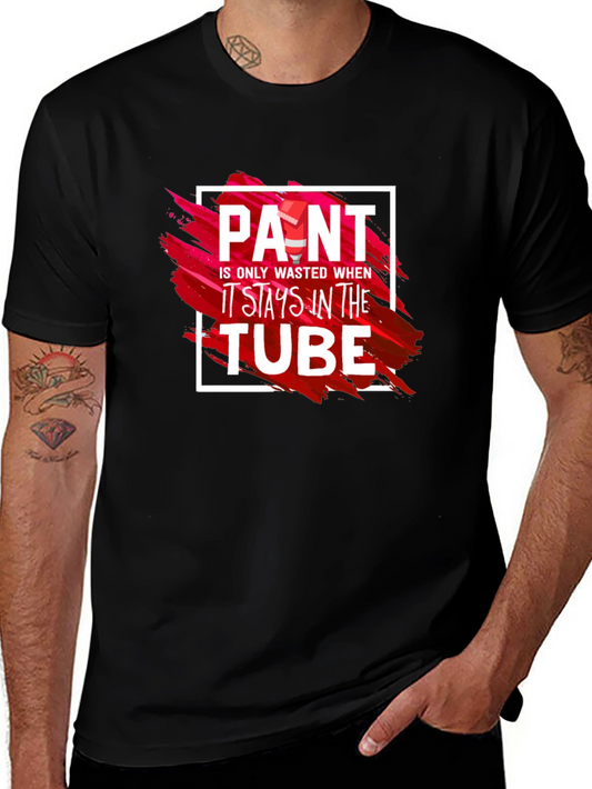 Paint Wasted in Tube Graphic Tee