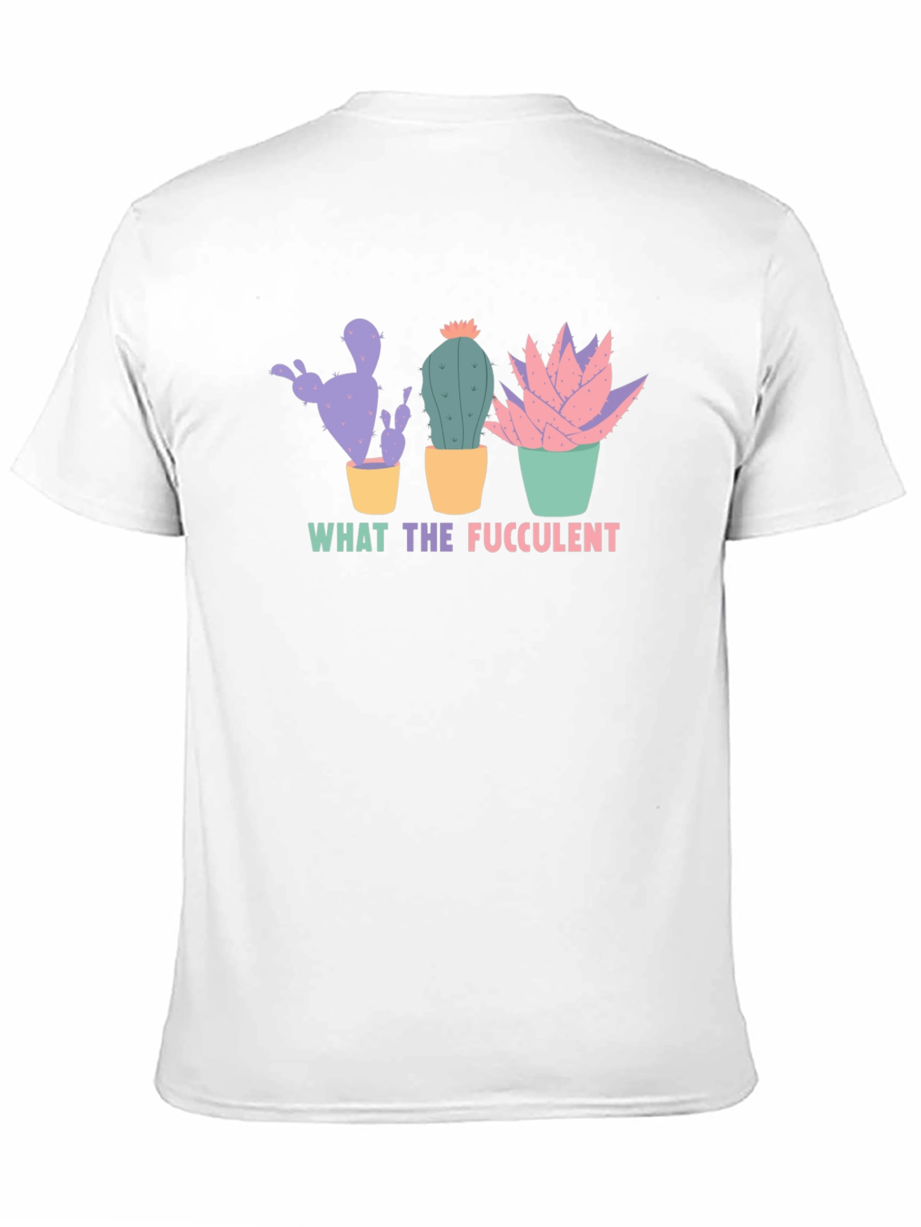 What the Fucculent T-Shirt - Novelty Cactus Tee