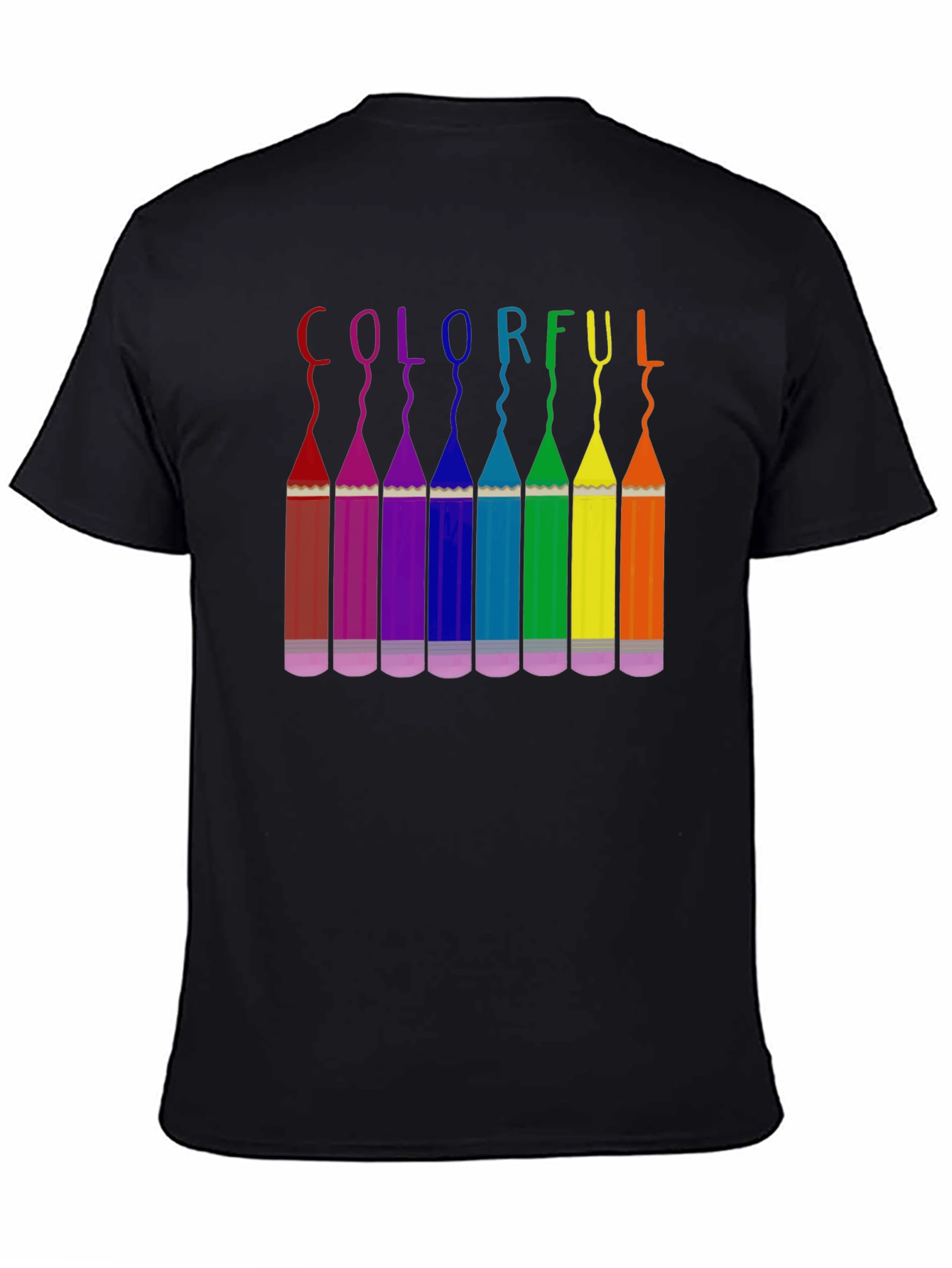 Colorful Pencils Graphic Tee