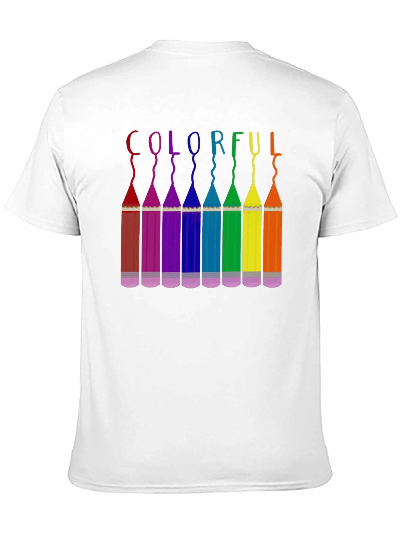 Colorful Pencils Graphic Tee