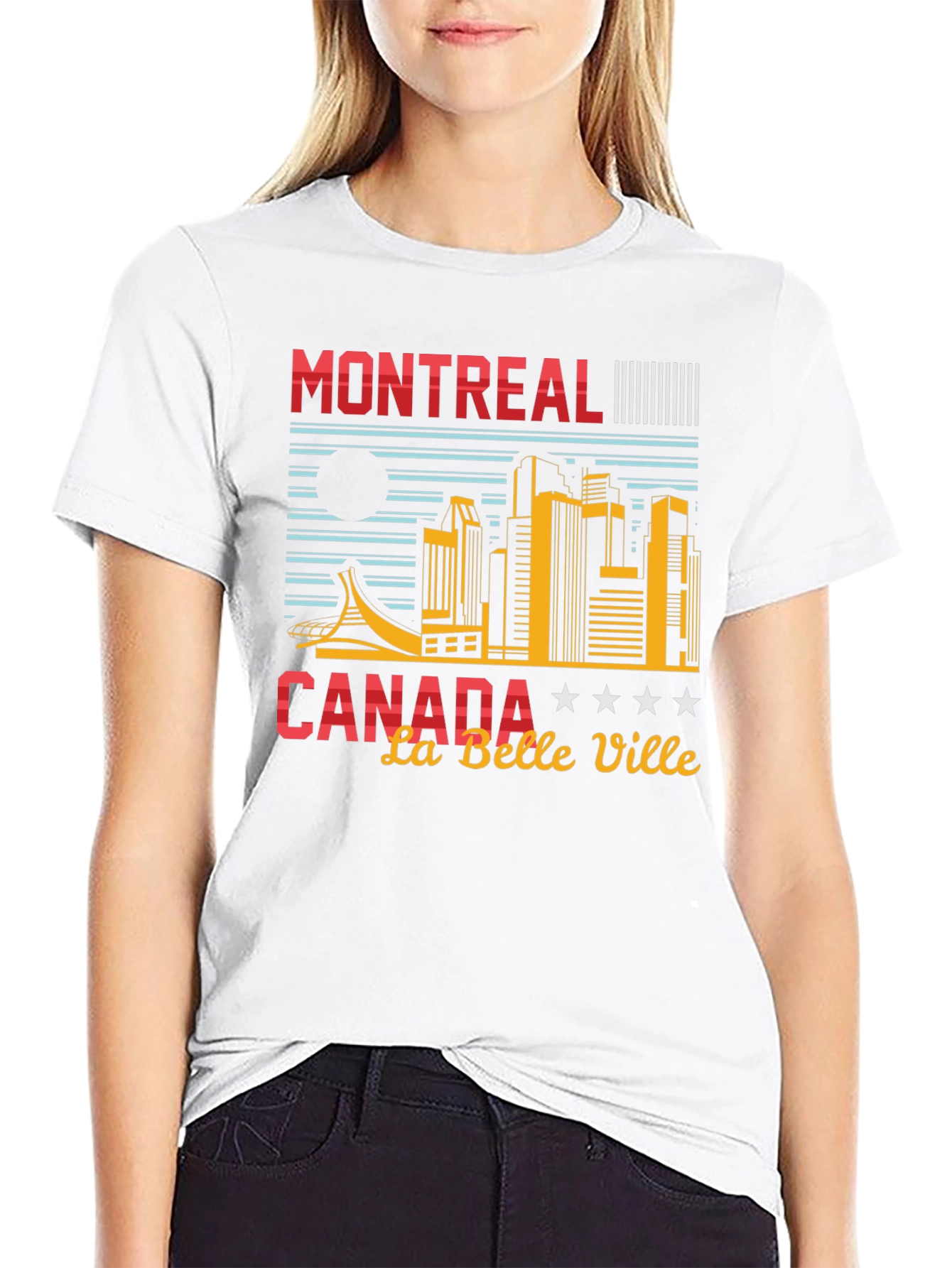 Montreal Canada Black T-Shirt