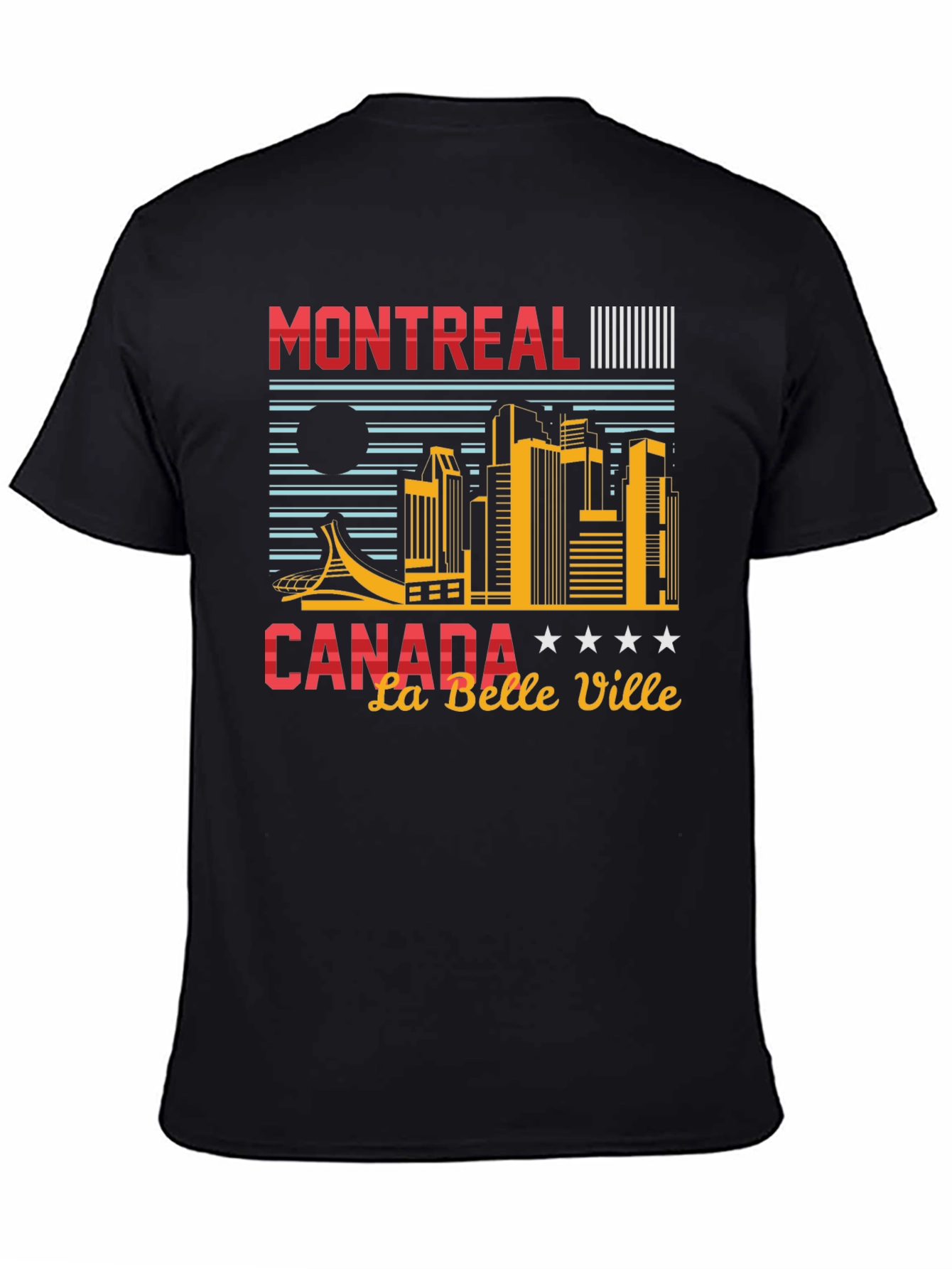 Montreal Canada Black T-Shirt