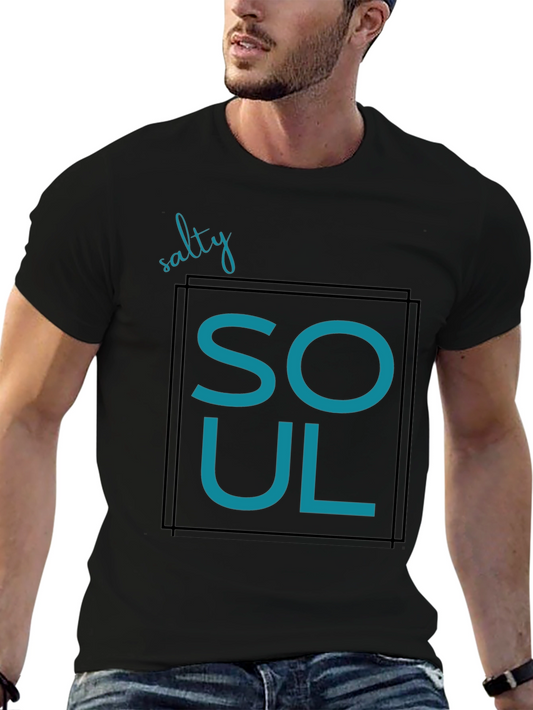 Salty Soul Graphic T-Shirt - Stylish Unisex Tee