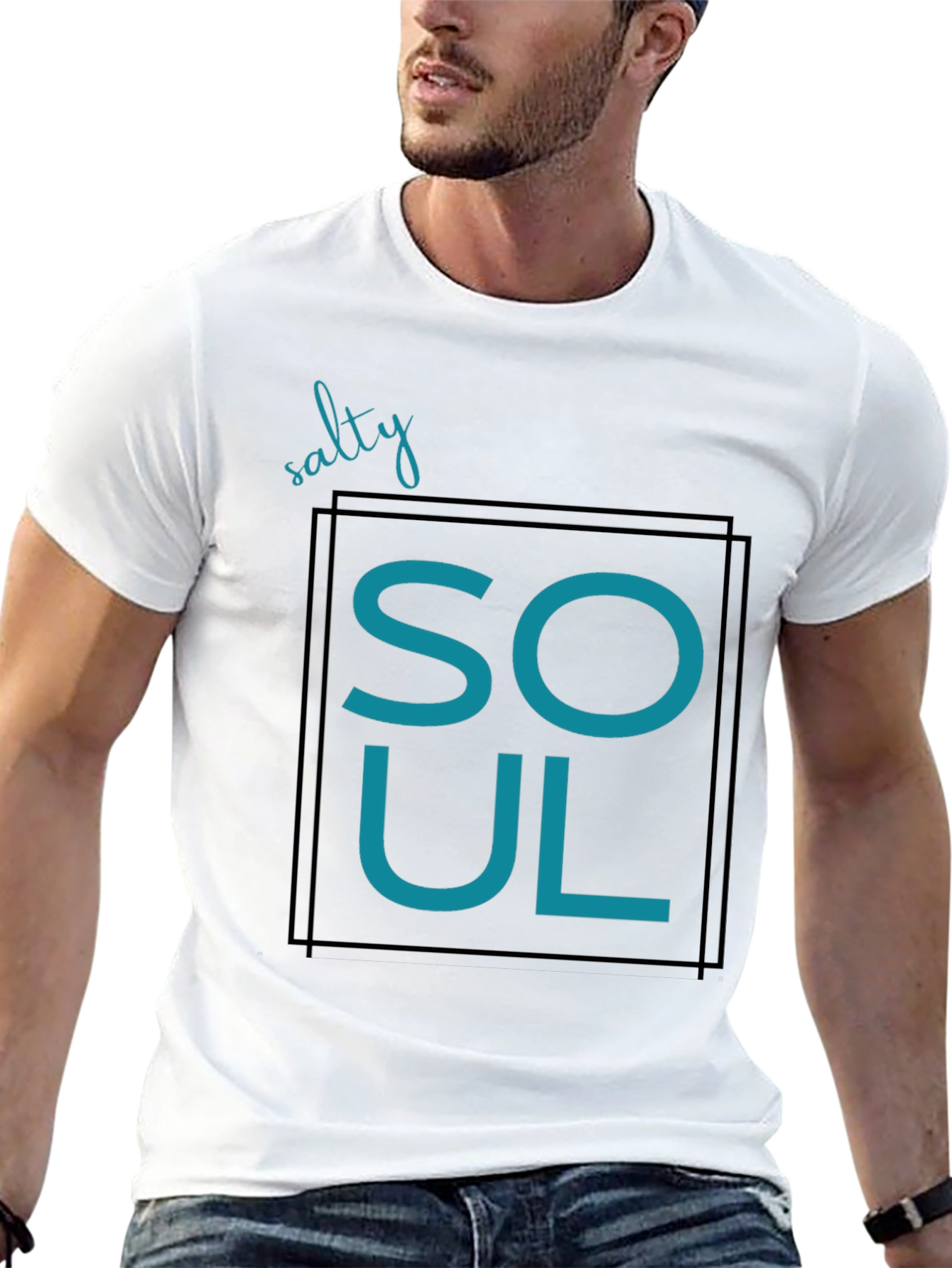 Salty Soul Graphic T-Shirt - Stylish Unisex Tee