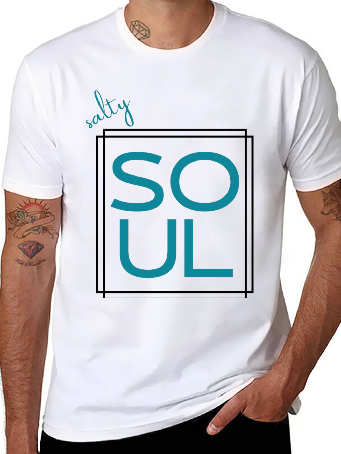 Salty Soul Graphic T-Shirt - Stylish Unisex Tee