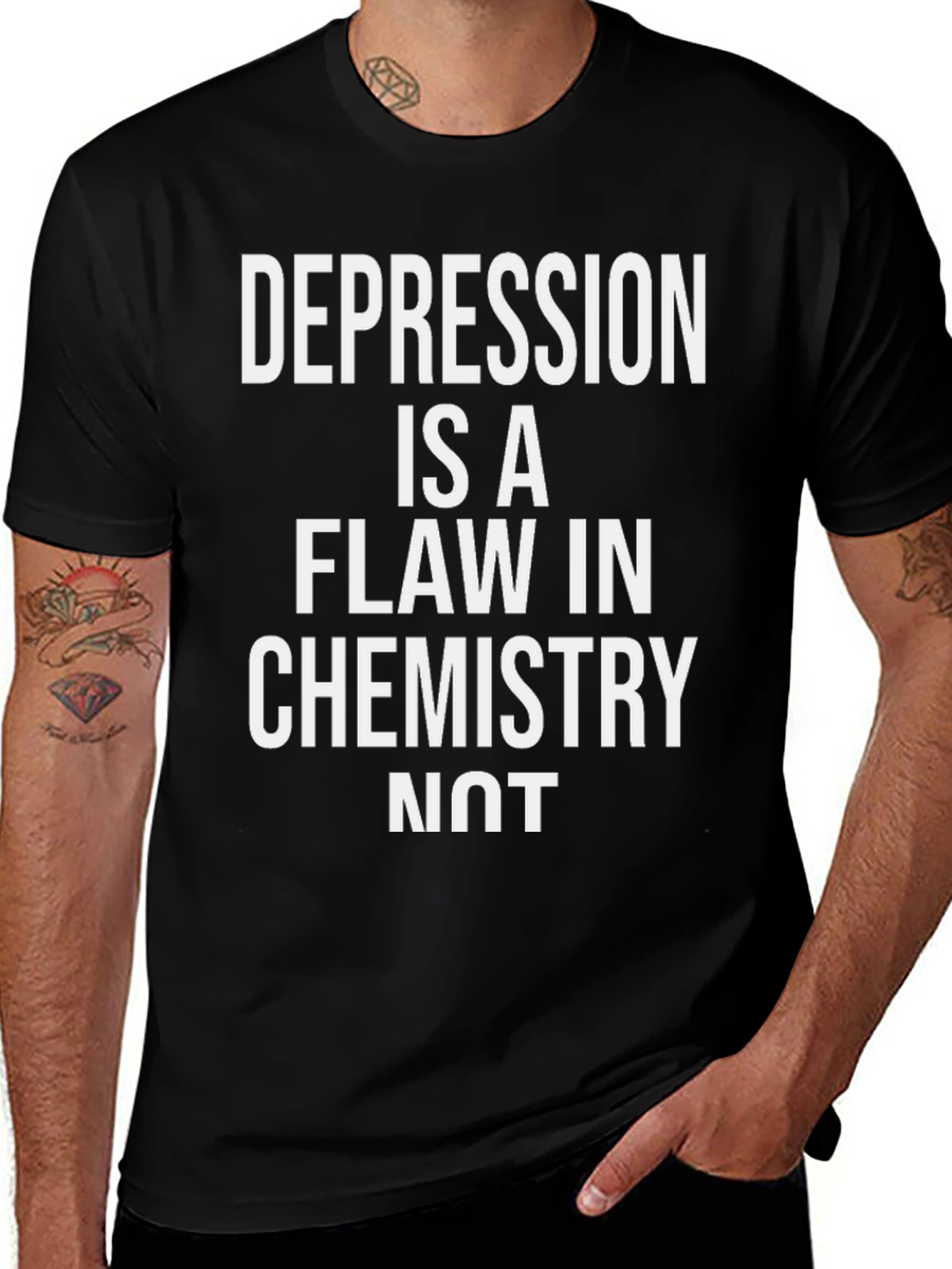 Depression Chemistry T-Shirt - Mental Health Awareness Tee