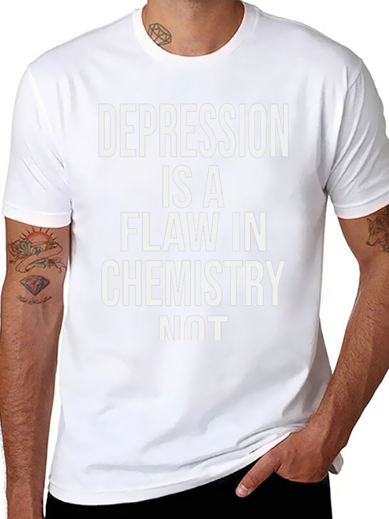Depression Chemistry T-Shirt - Mental Health Awareness Tee