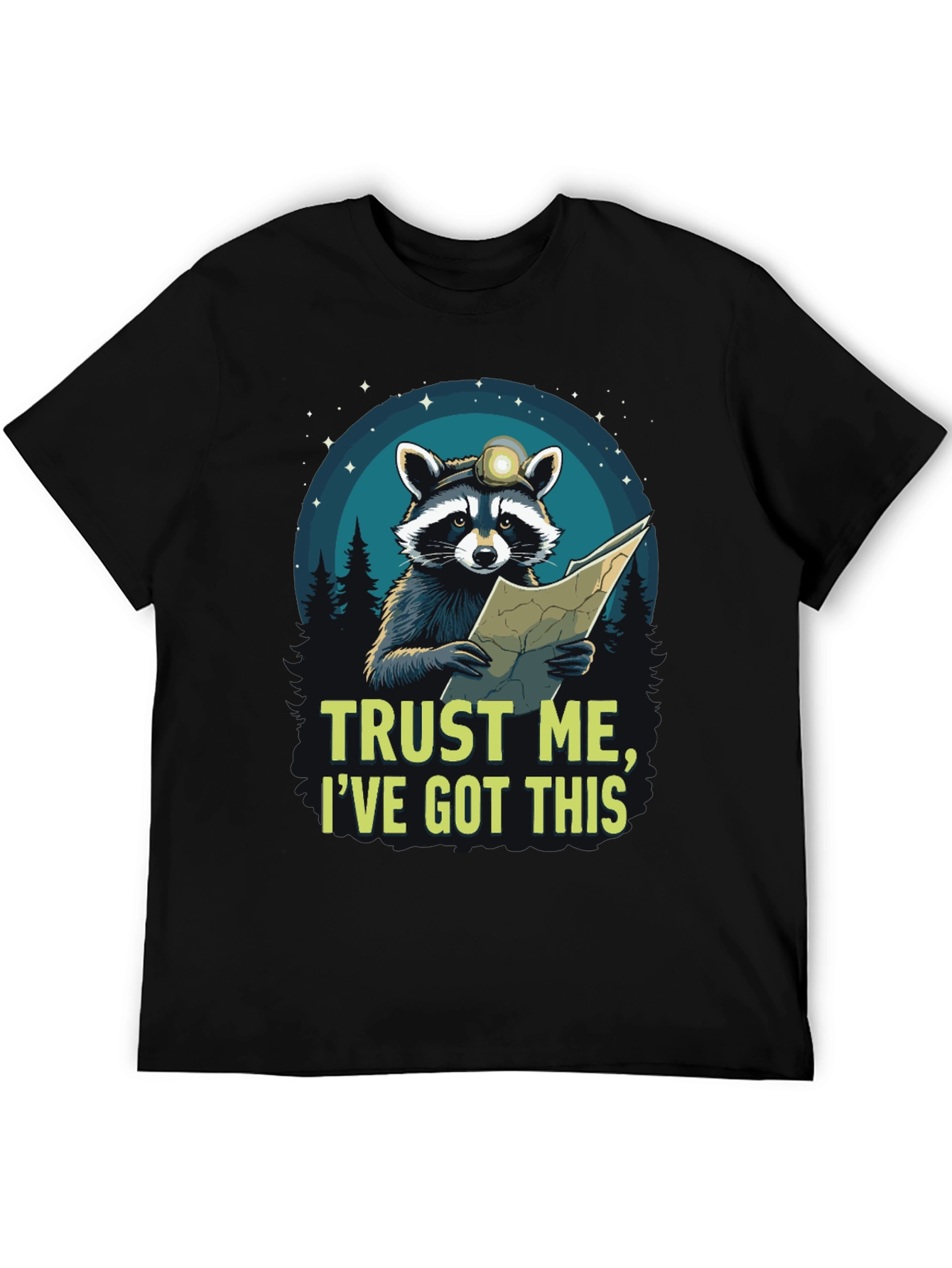 Trust Me Raccoon T-Shirt - Funny Explorer