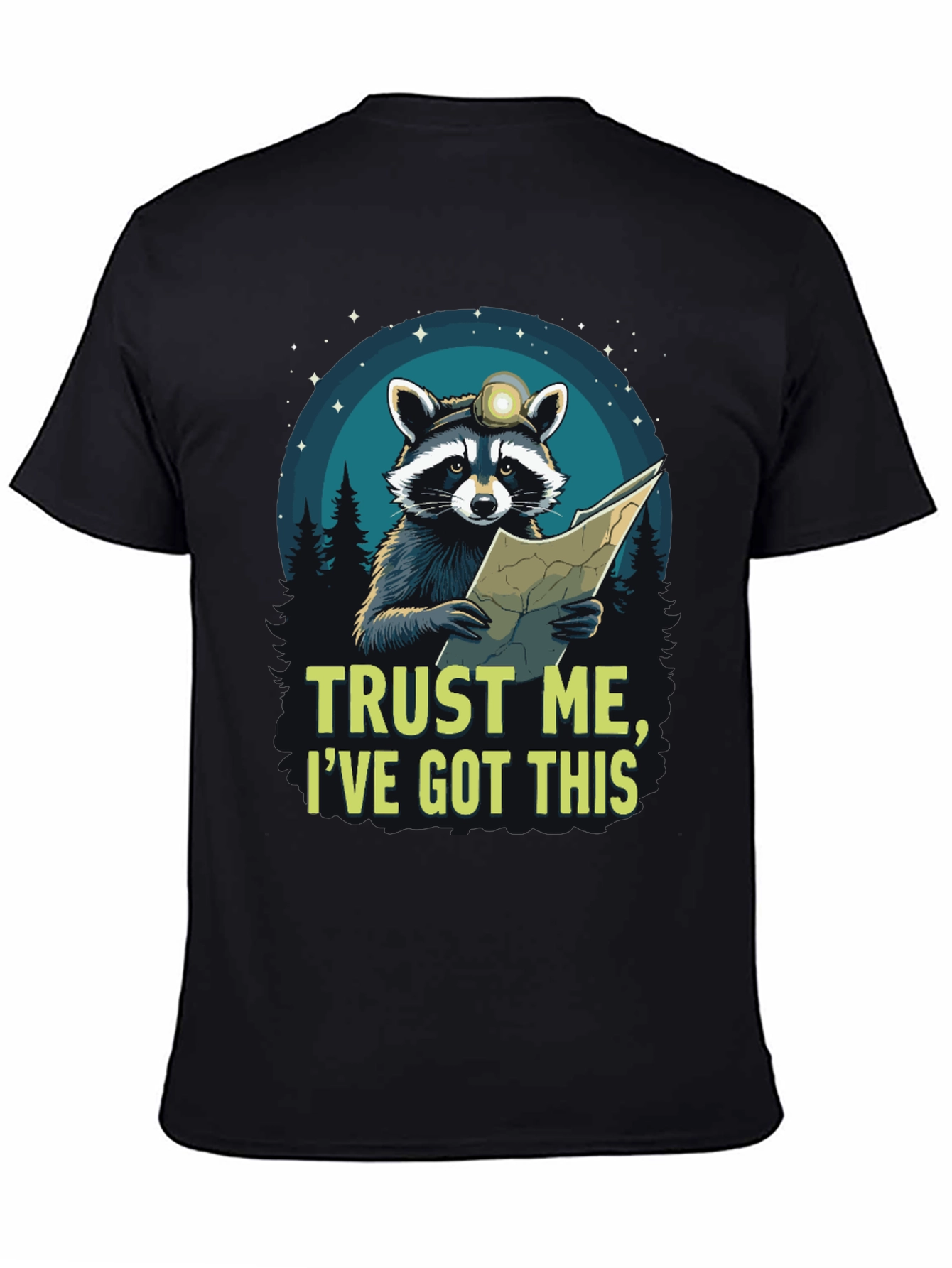 Trust Me Raccoon T-Shirt - Funny Explorer