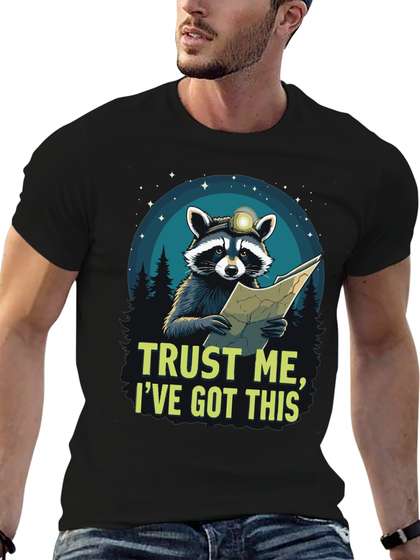 Trust Me Raccoon T-Shirt - Funny Explorer