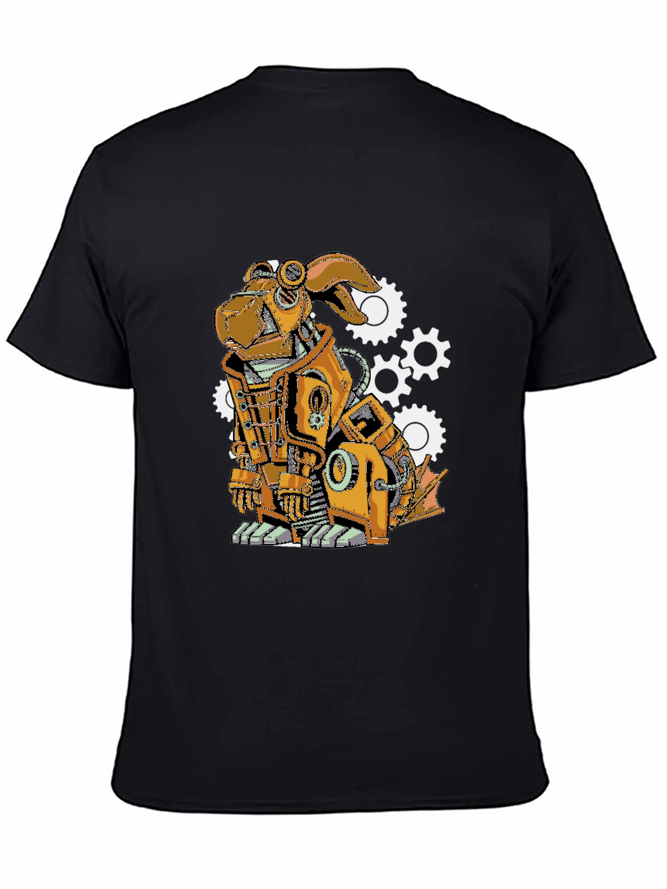 Steampunk Robot Dog T-Shirt