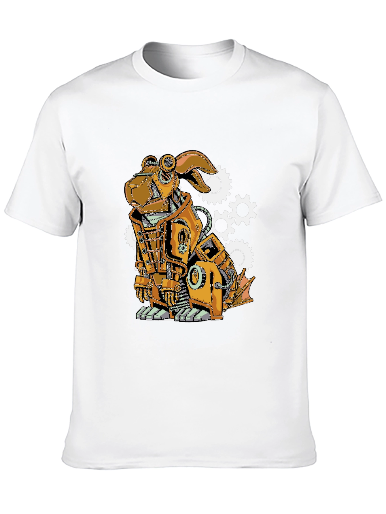 Steampunk Robot Dog T-Shirt