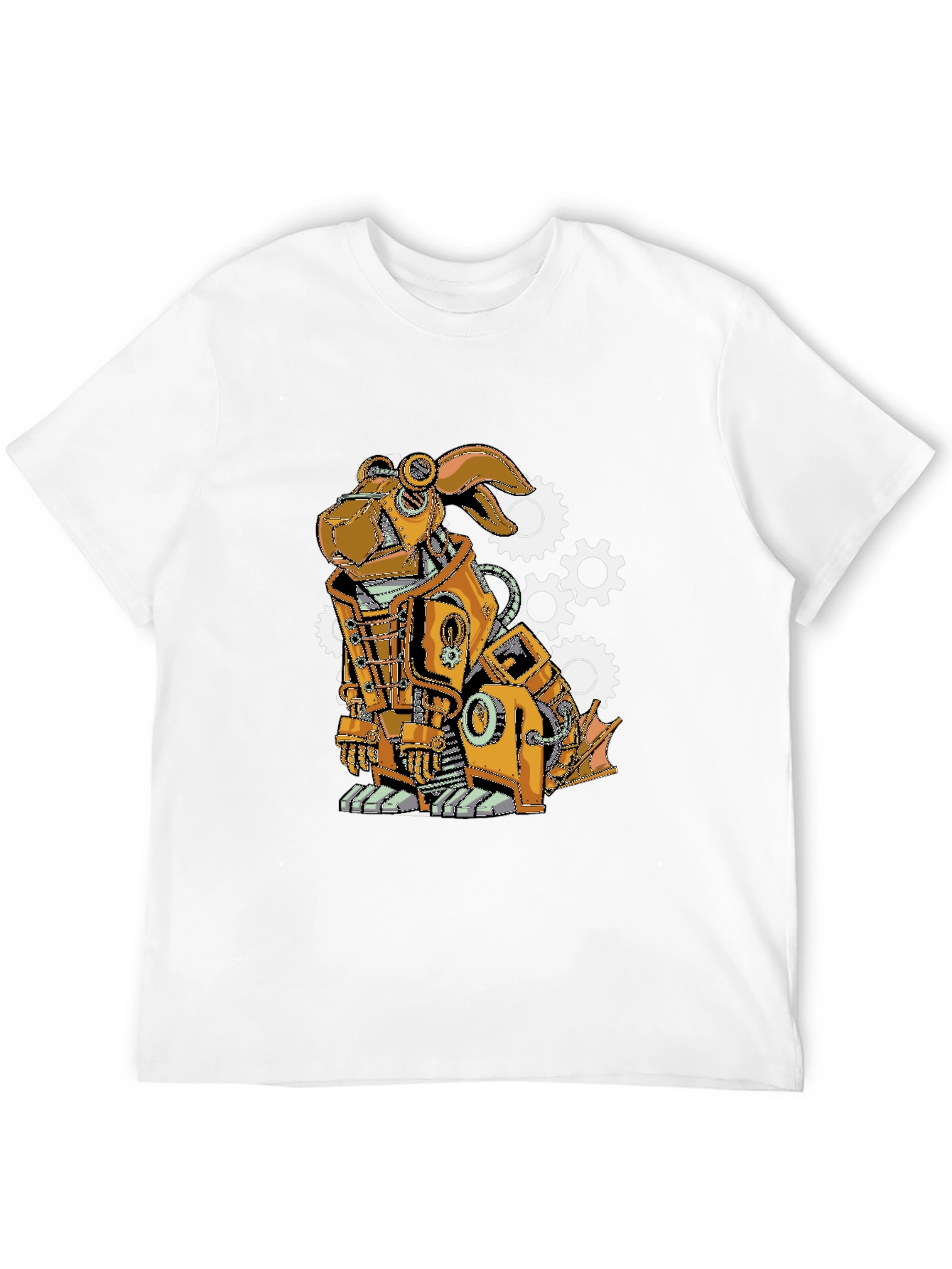 Steampunk Robot Dog T-Shirt