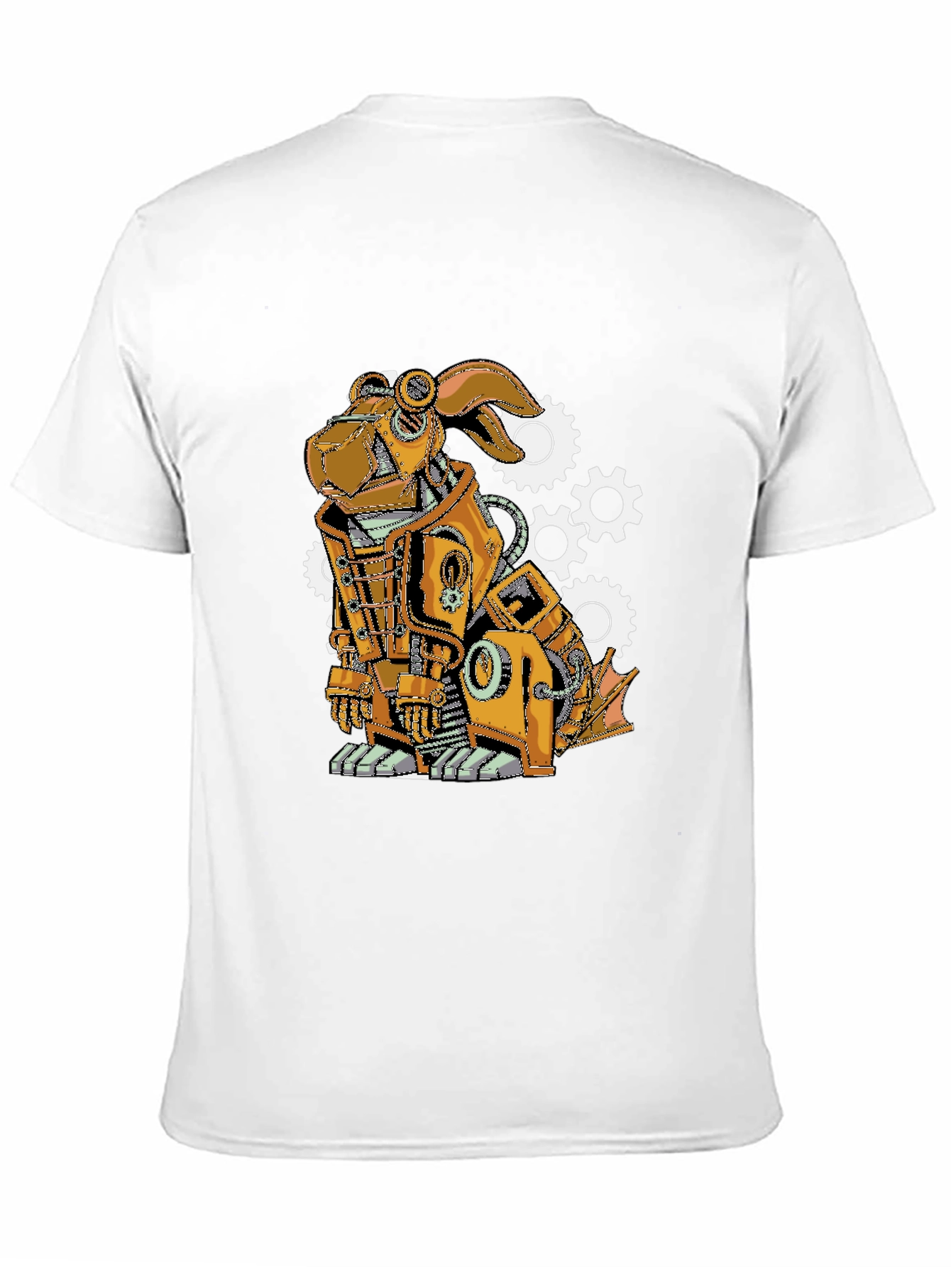 Steampunk Robot Dog T-Shirt