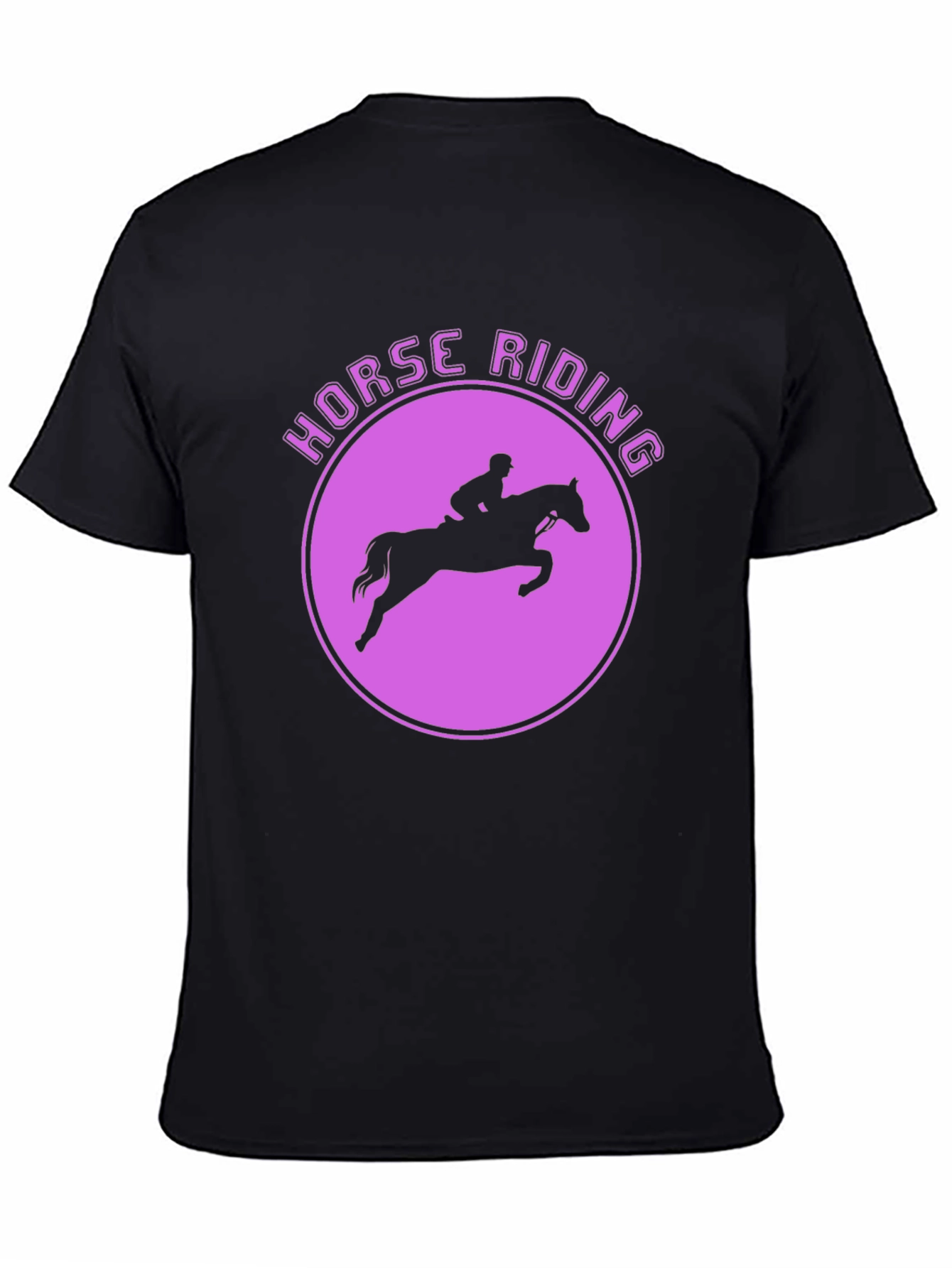 Horse Riding Graphic Tee - Equestrian Style