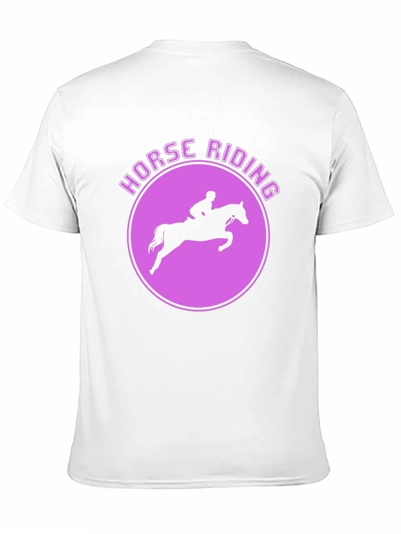 Horse Riding Graphic Tee - Equestrian Style