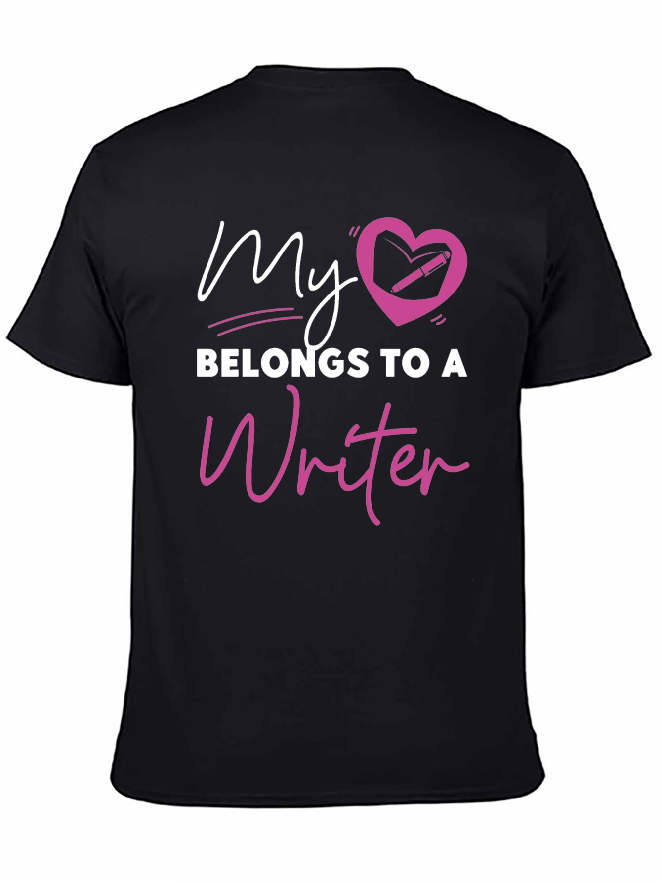 My Heart Belongs to a Writer T-Shirt