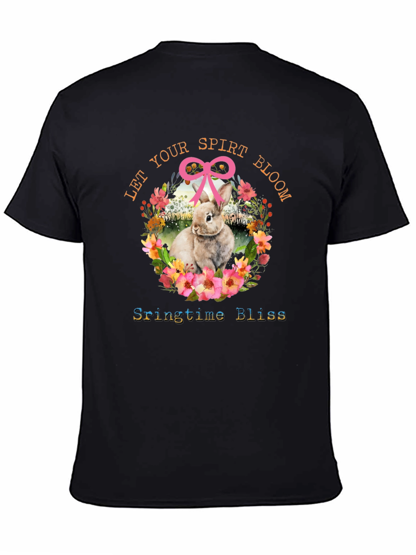 Springtime Bliss Bunny T-Shirt