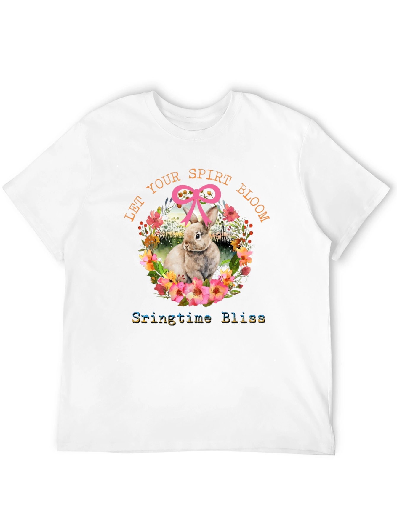 Springtime Bliss Bunny T-Shirt