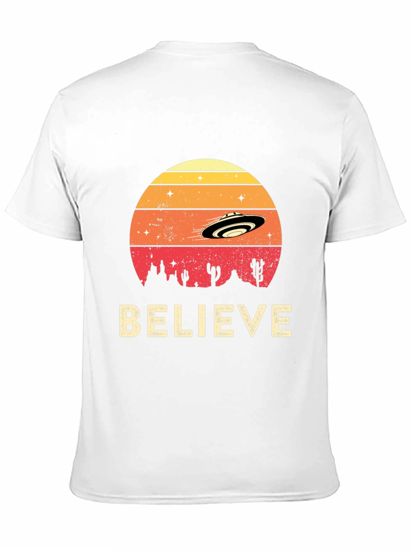 Believe UFO Graphic T-Shirt