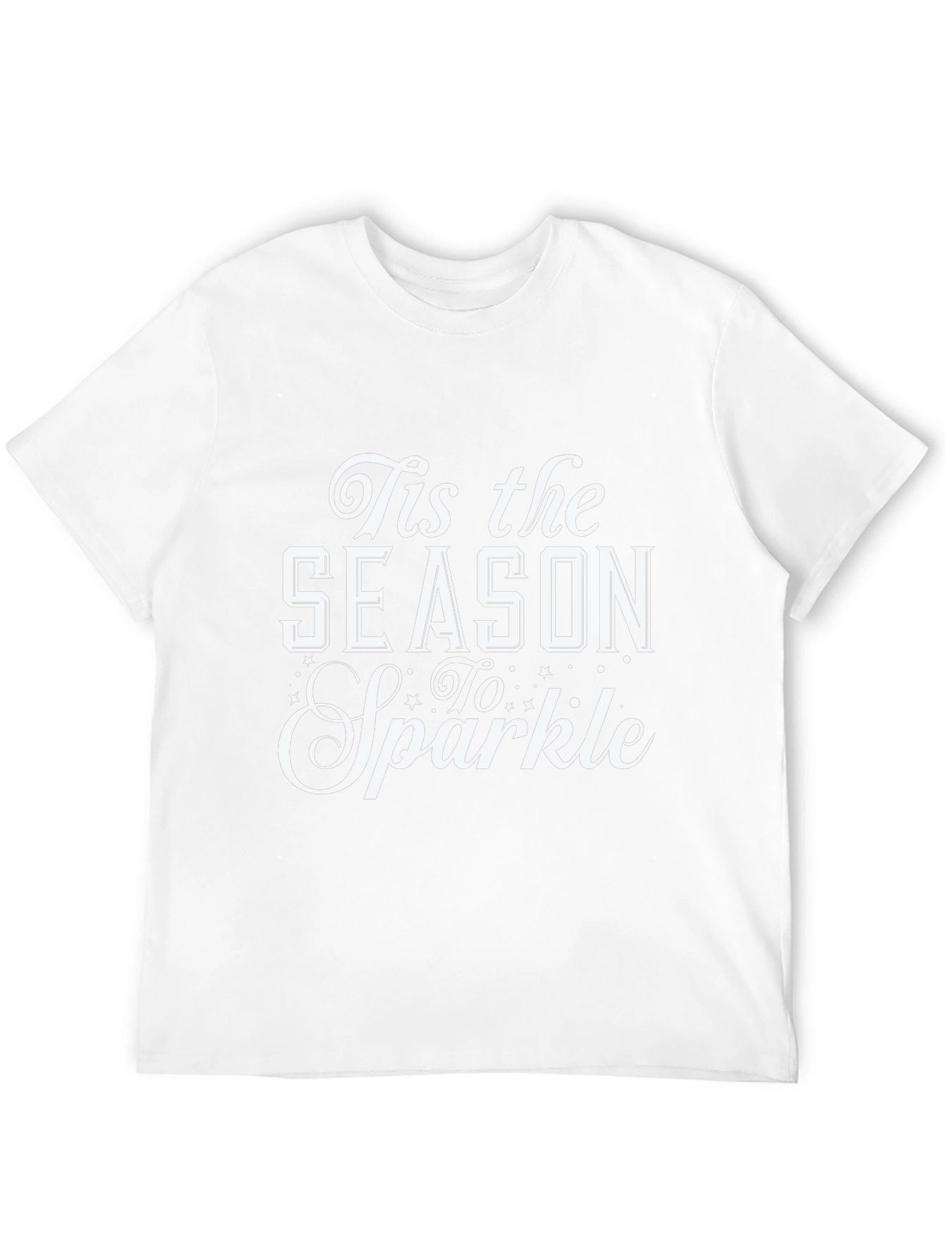 Tis the Season to Sparkle Black T-Shirt