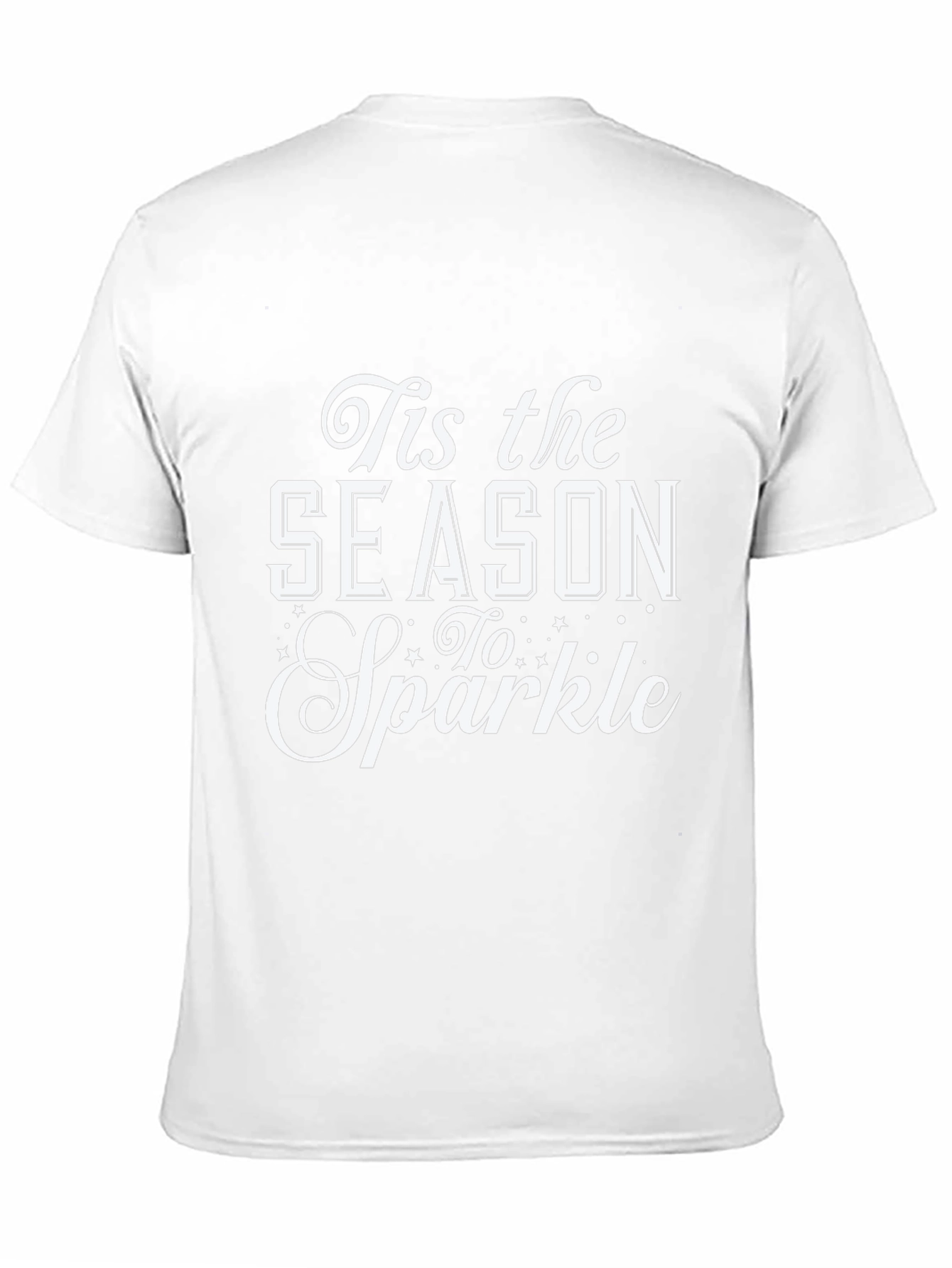 Tis the Season to Sparkle Black T-Shirt