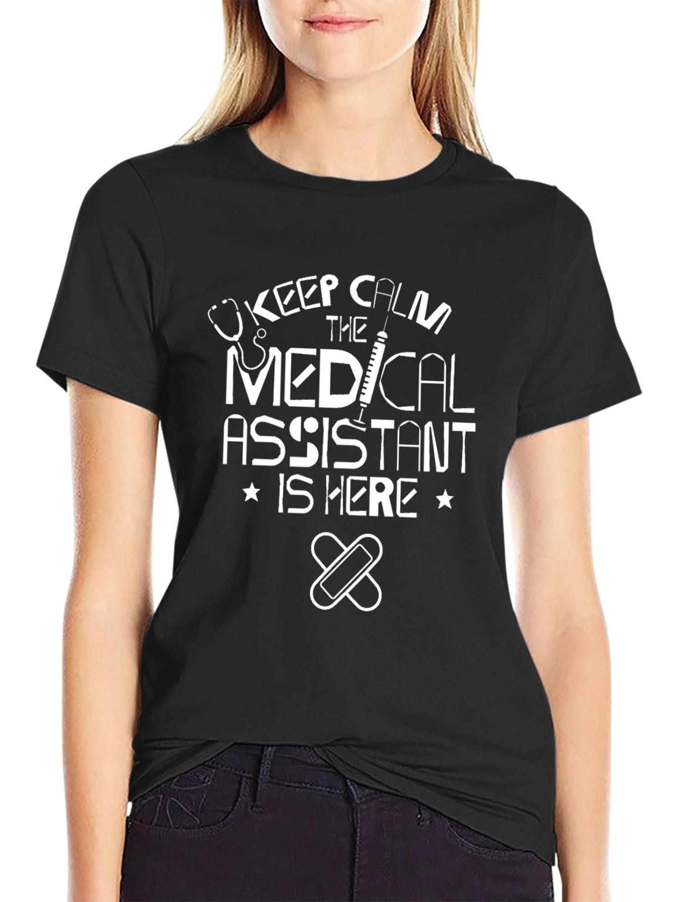 Medical Assistant T-Shirt - Keep Calm MA is Here!
