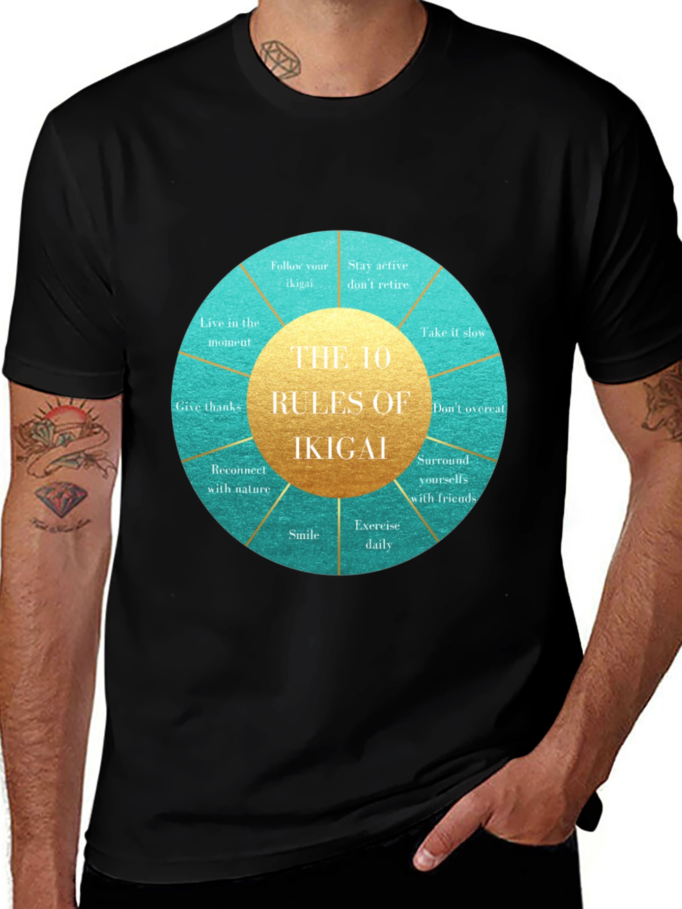 Ikigai Rules Graphic T-Shirt - Find Your Purpose