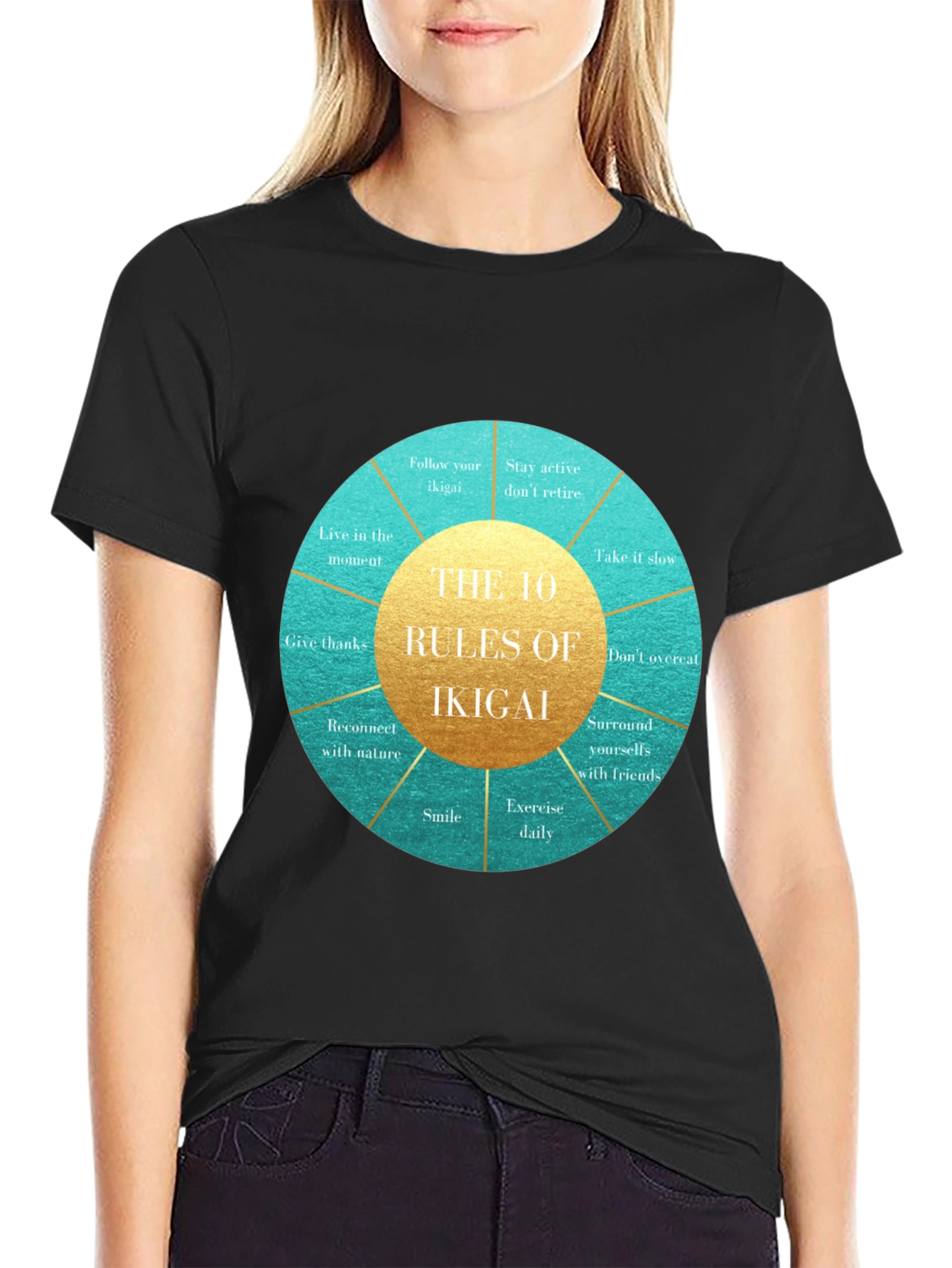 Ikigai Rules Graphic T-Shirt - Find Your Purpose