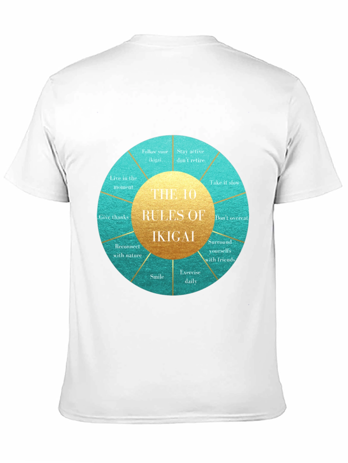 Ikigai Rules Graphic T-Shirt - Find Your Purpose