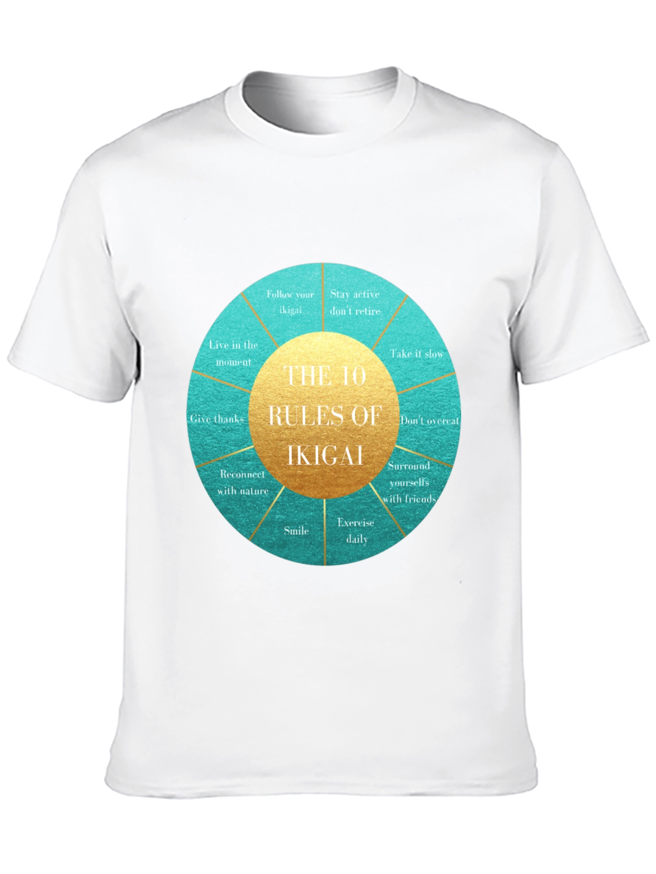 Ikigai Rules Graphic T-Shirt - Find Your Purpose