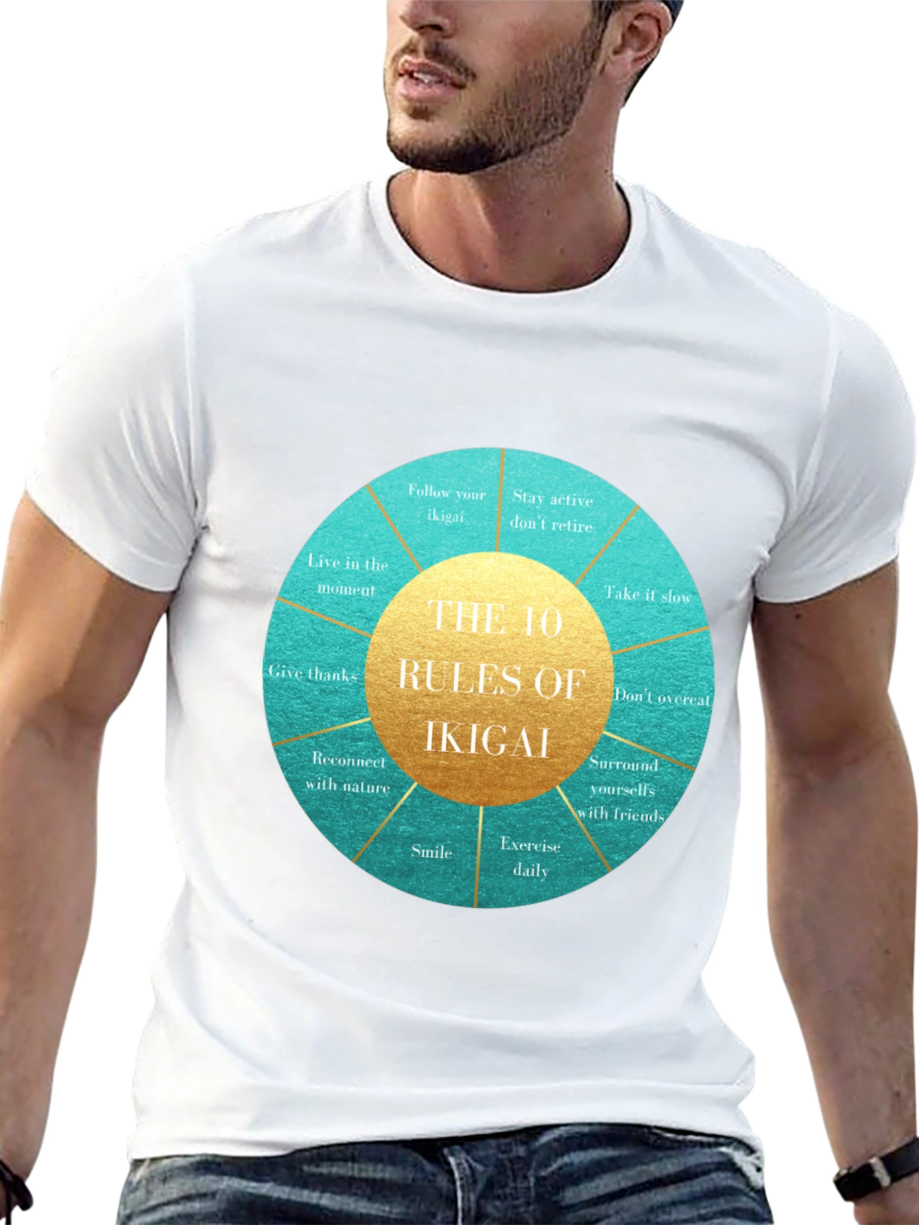 Ikigai Rules Graphic T-Shirt - Find Your Purpose