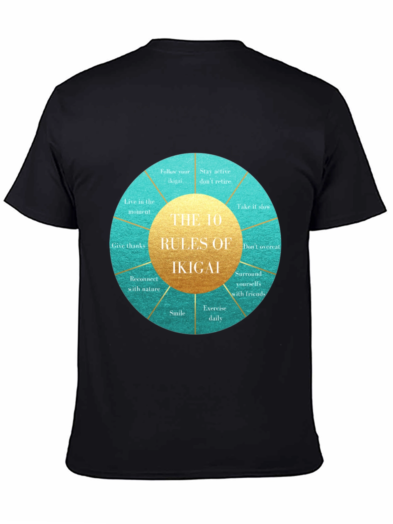 Ikigai Rules Graphic T-Shirt - Find Your Purpose