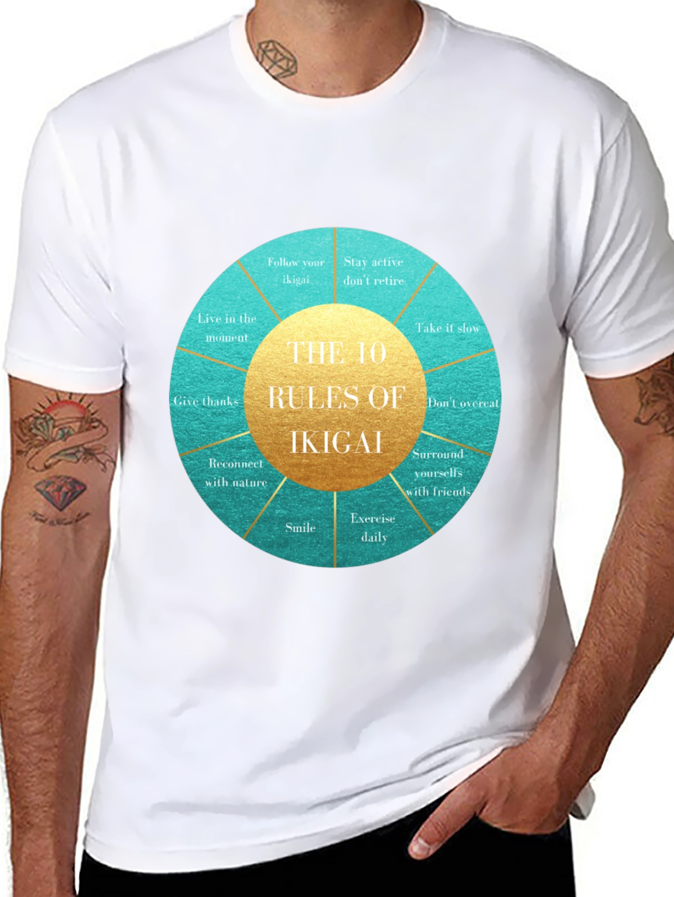 Ikigai Rules Graphic T-Shirt - Find Your Purpose