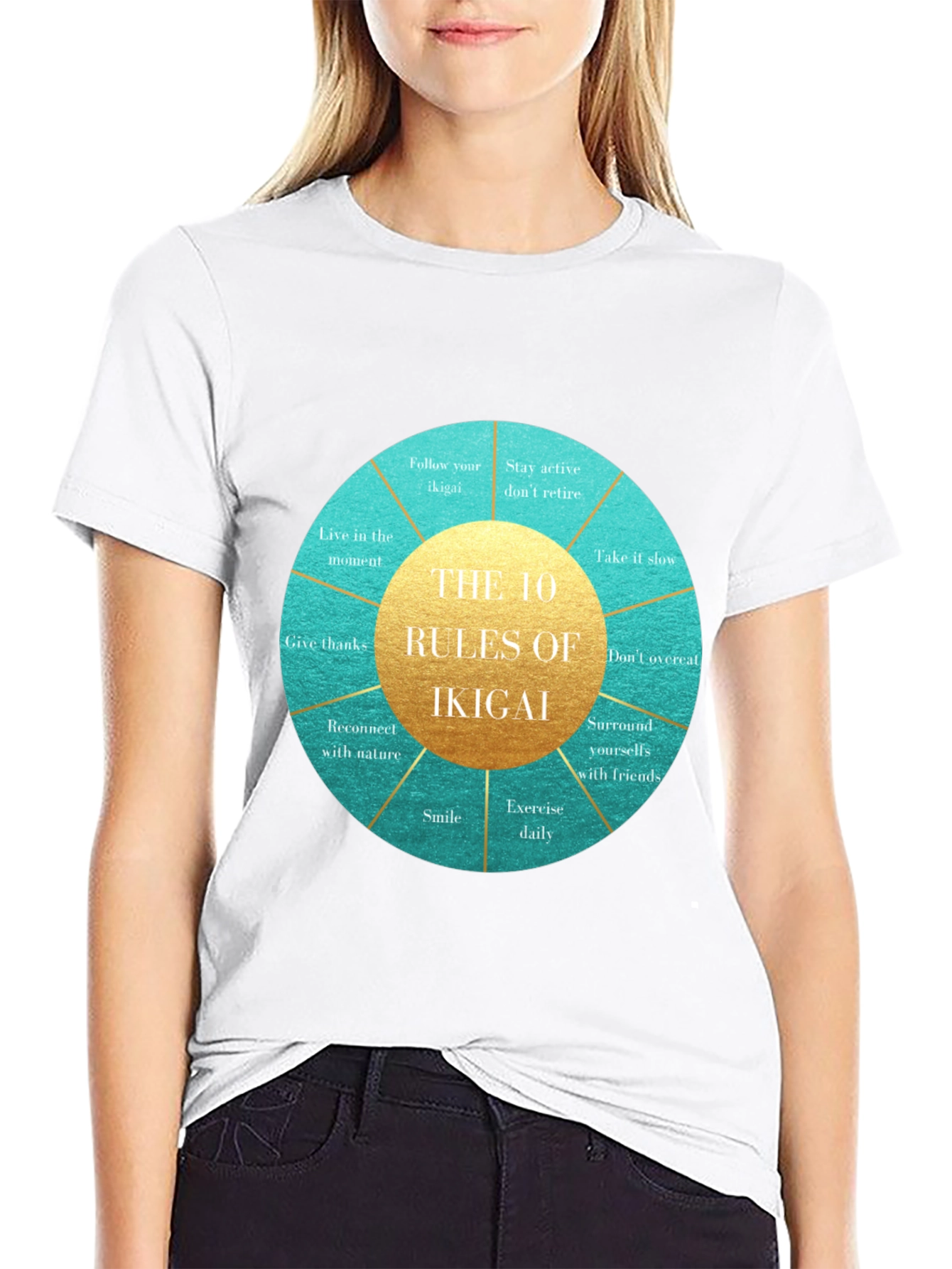 Ikigai Rules Graphic T-Shirt - Find Your Purpose