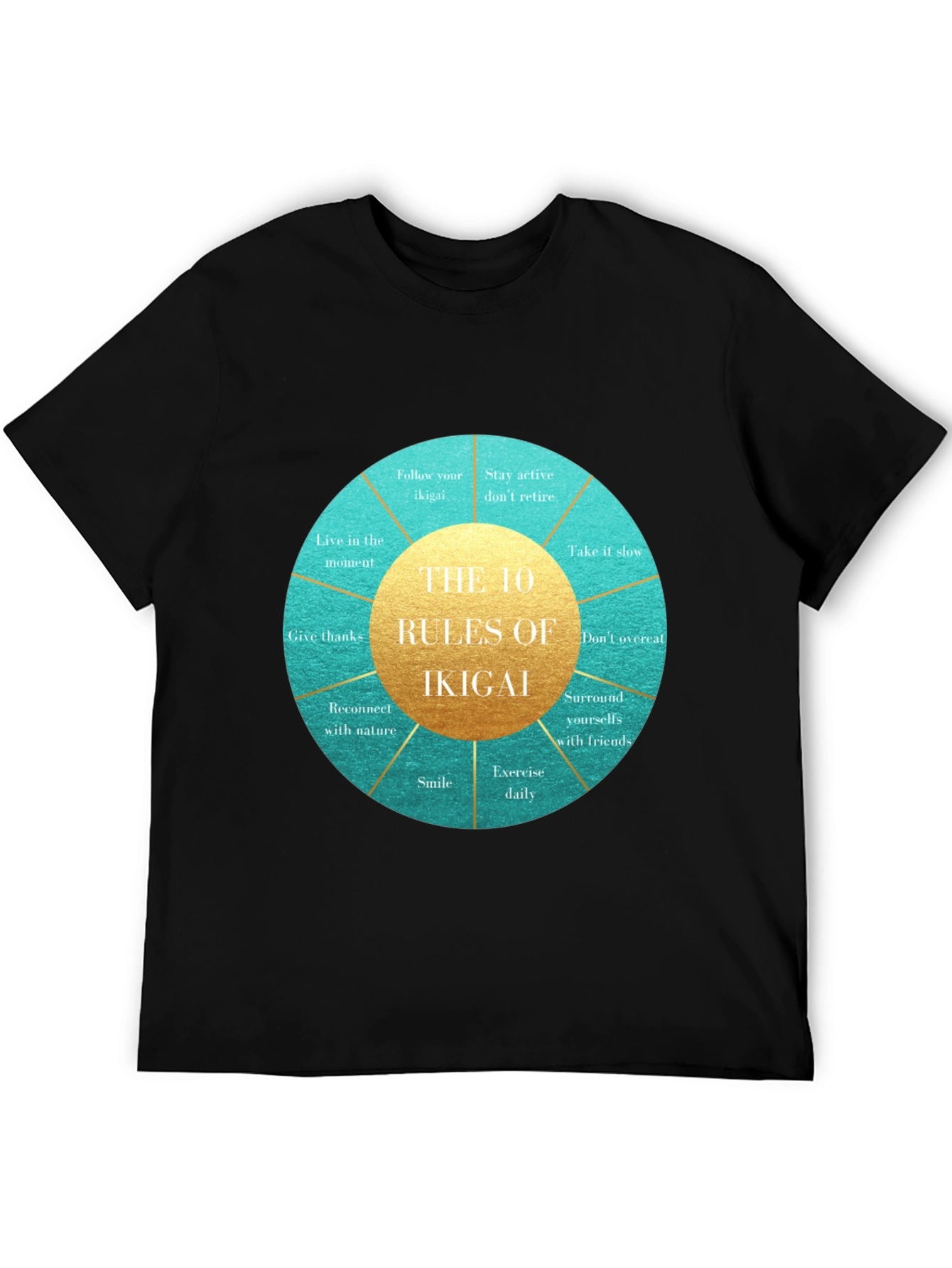 Ikigai Rules Graphic T-Shirt - Find Your Purpose